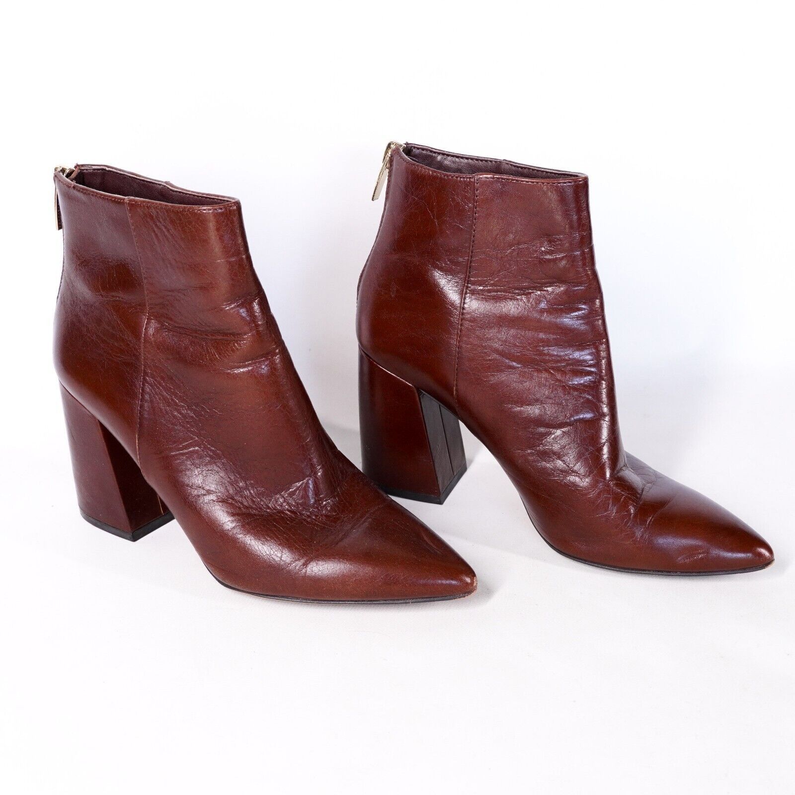 Vince Camuto Vince Camuto Leather Western Boots Heels Women's 5M Shoes Size US 5 / IT 35 - 1 Thumbnail