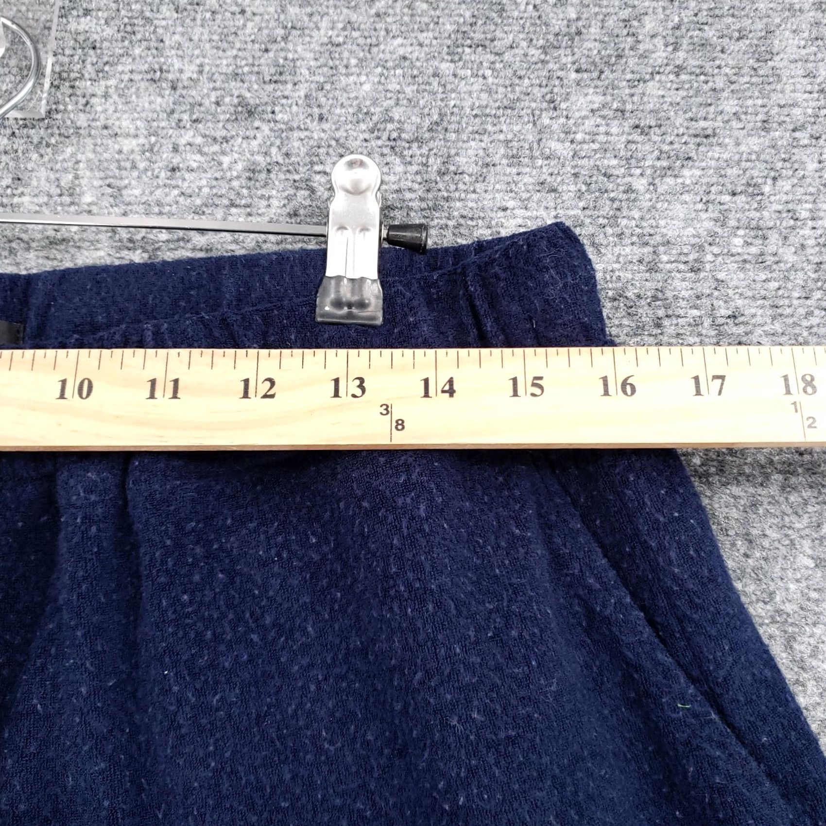 7 For All Mankind 7 For All Mankind Sleep Shorts Womens L Large Blue Fleece Lounge Drawstring Size 36" / US 14 / IT 50 - 7 Thumbnail