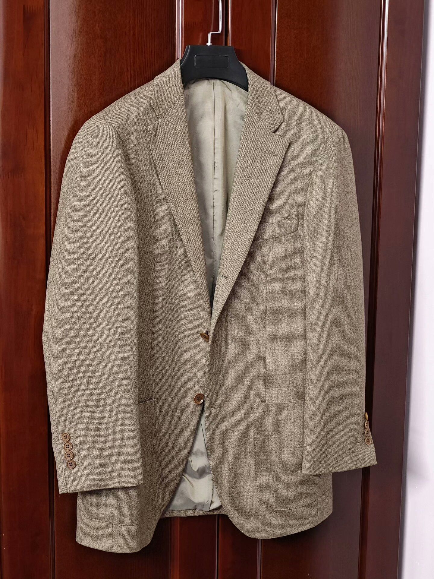 Ring Jacket Japanese Wool Linen Blend Jacket Size US M / EU 48-50 / 2 - 1 Thumbnail