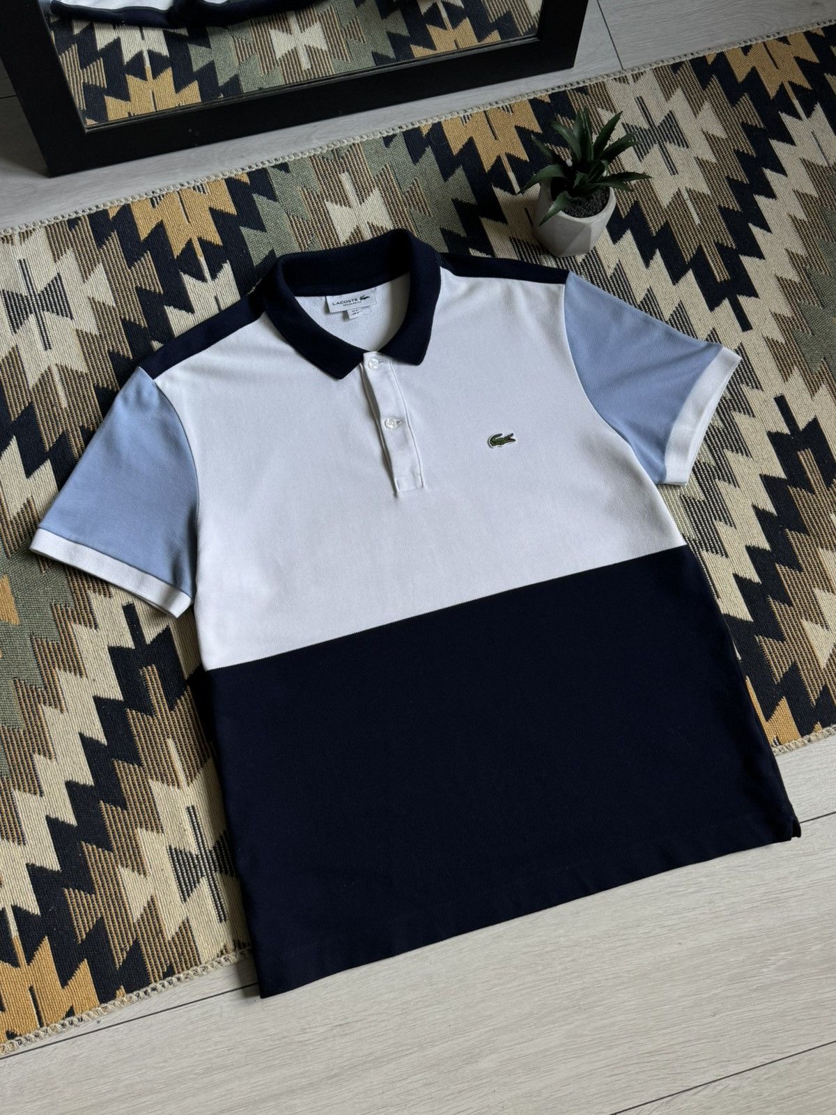 Lacoste Vintage Lacoste Luxury Polo T-shirt Size US L / EU 52-54 / 3 - 2 Thumbnail