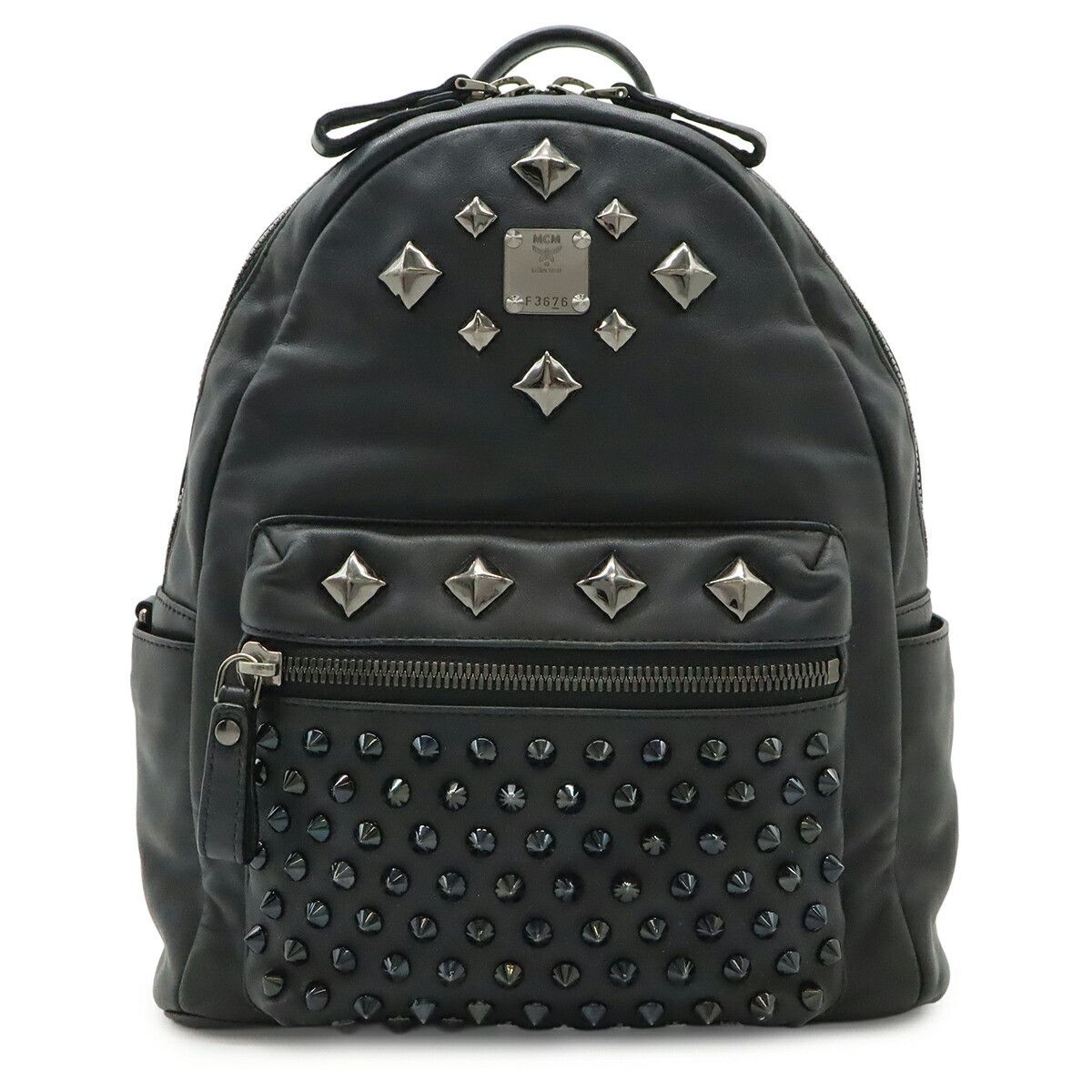 MCM MCM MCM Leather Backpack Leather Backpack MMK4SVE72BK001 DUTY FREE for USA Size ONE SIZE - 1 Thumbnail