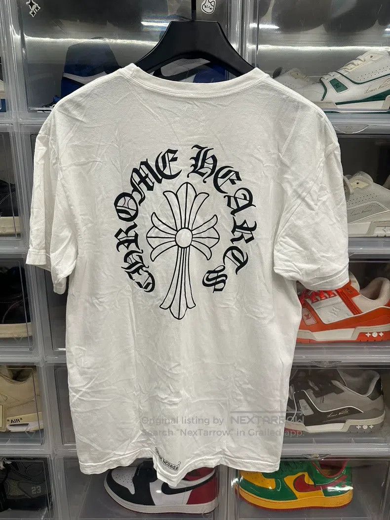 Chrome Hearts CHROME HEARTS Size L Sanskrit neckline back cross short sle Size US L / EU 52-54 / 3 - 3 Thumbnail