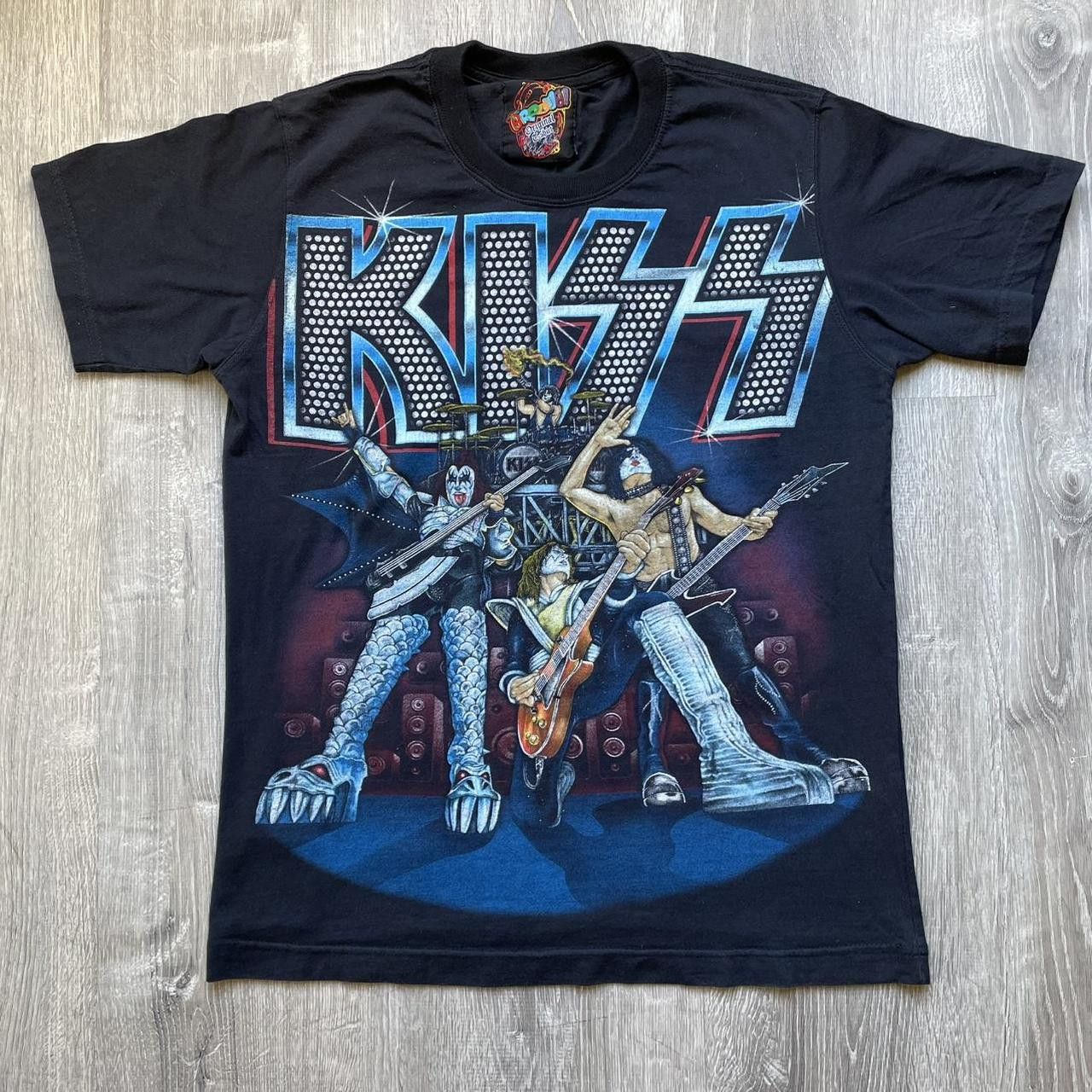 Band Tees × Vintage Vintage Y2K Retro KISS All Over Print Graphic Tee Size US M / EU 48-50 / 2 - 1 Thumbnail
