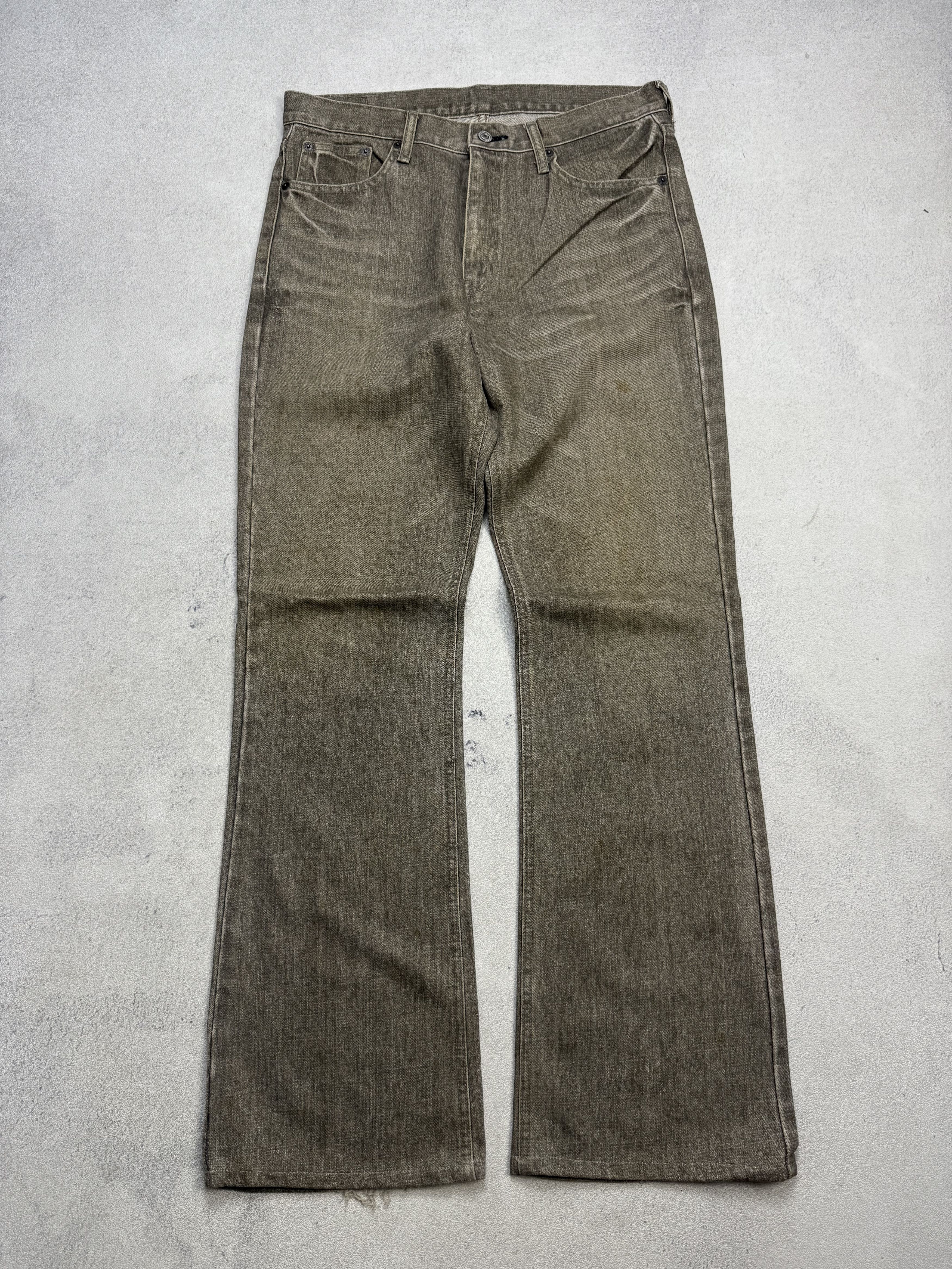 Japanese Brand Bobson Chessking Bootcut Jeans Size US 33 - 1 Thumbnail