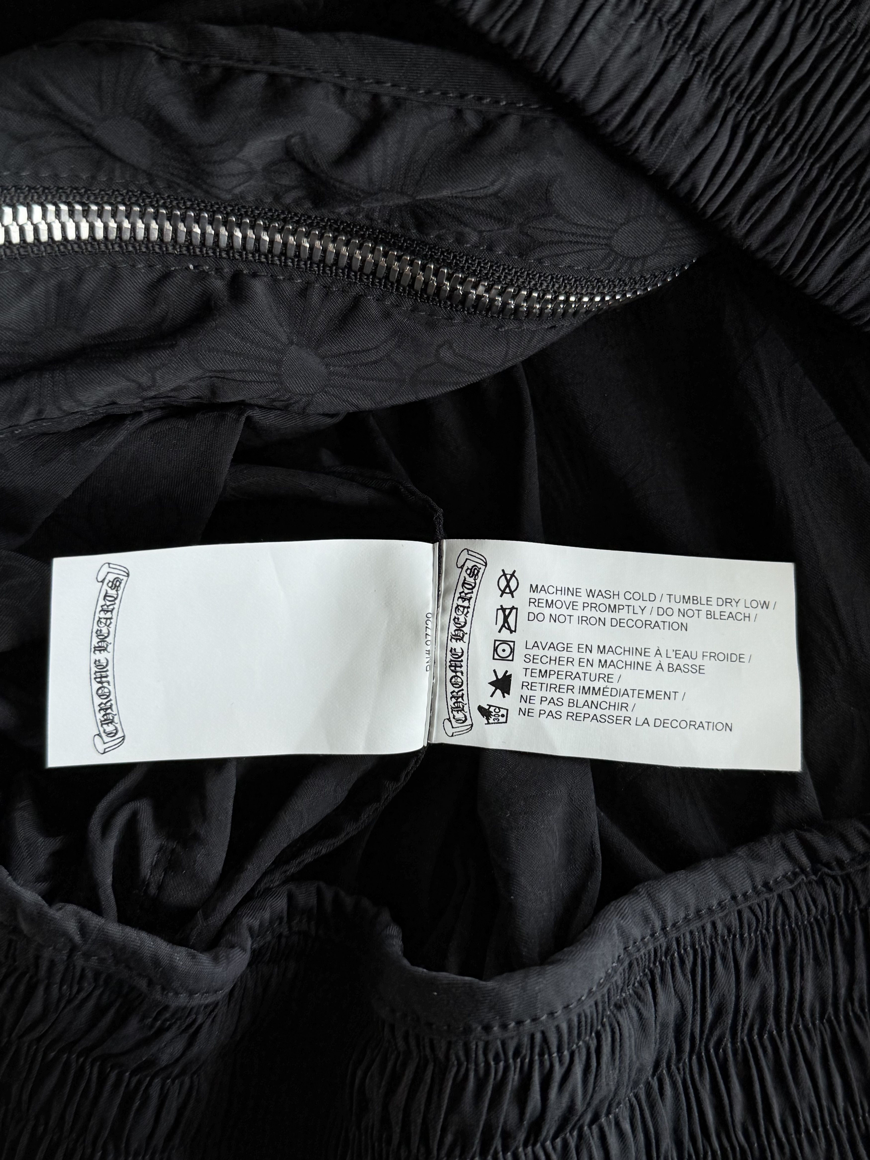 Chrome Hearts Black Cross Patch Jacquard Match Point Windbreaker Size US L / EU 52-54 / 3 - 6 Thumbnail