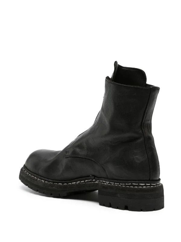 Guidi Guidi GR05V Black Big Daddy Horse Leather Boots Size US 11 / EU 44 - 4 Thumbnail