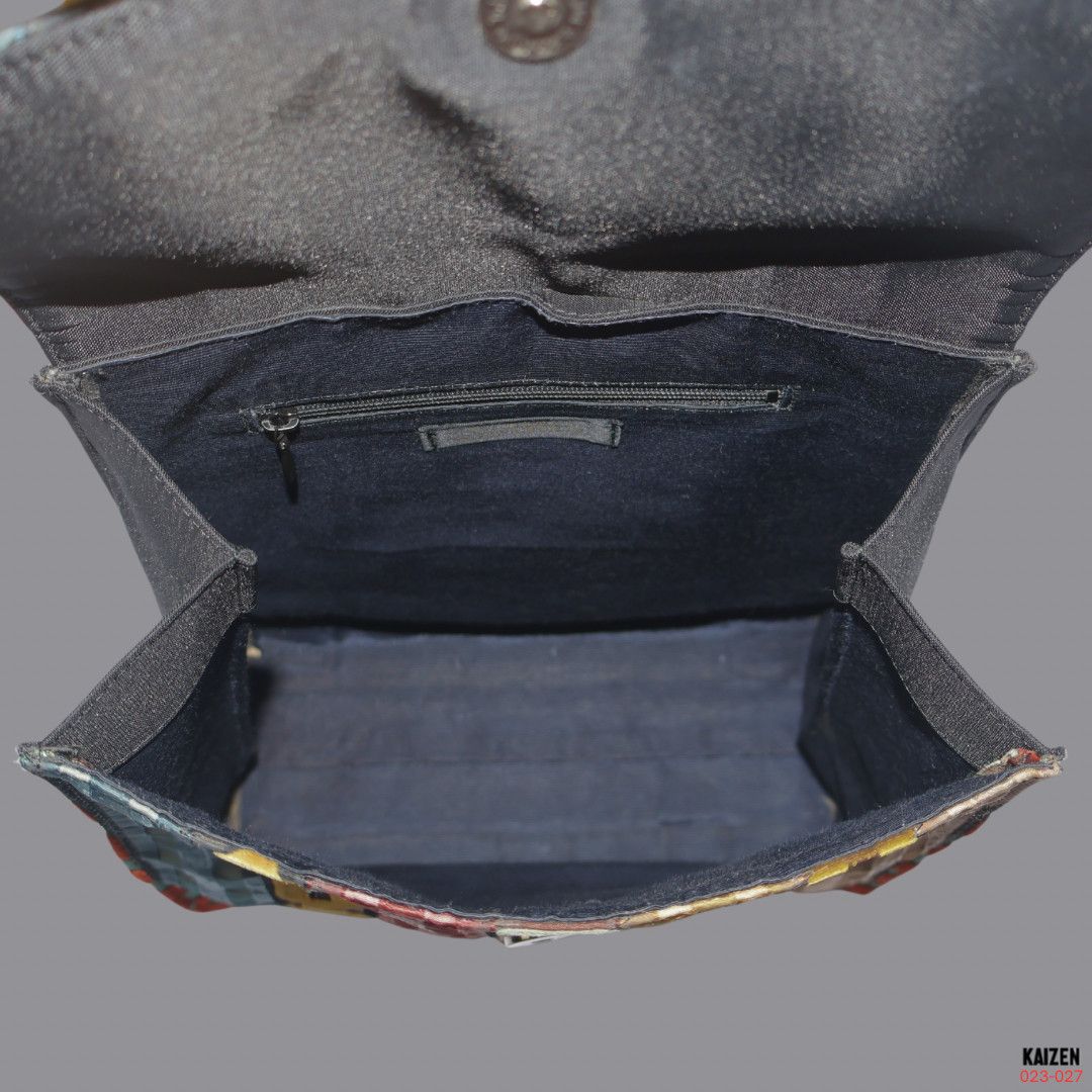 Jean Paul Gaultier JEAN PAUL GAULTIER - 90'S VELVET BACKPACK Size ONE SIZE - 7 Thumbnail