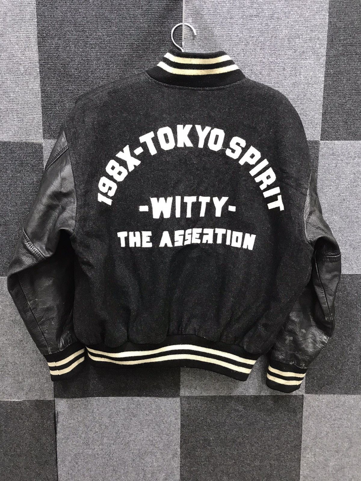 Vintage Vintage WITTY Japan Varsity Tokyo Jacket Size US L / EU 52-54 / 3 - 3 Thumbnail