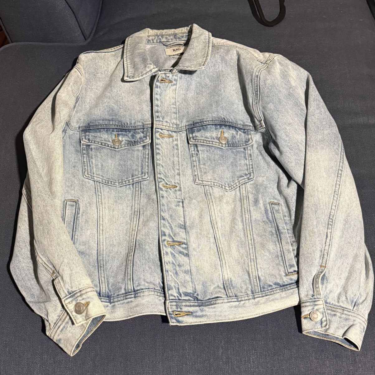 ジャケット・アウター Kith Classic Logo Monogram Denim Jacket Kith Kith Classic Logo Monogram Laight Denim Jacket BNWT | Grailed