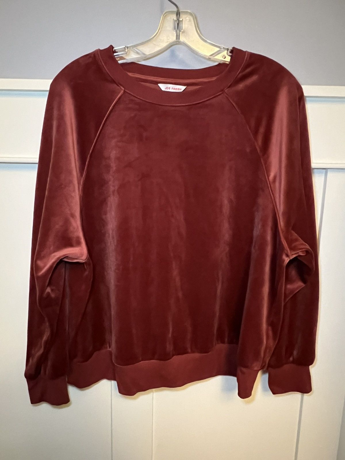 Joe Freshgoods Vintage Joe Fresh cotton velvet crewneck sweatshirt Size L / US 10 / IT 46 - 1 Thumbnail