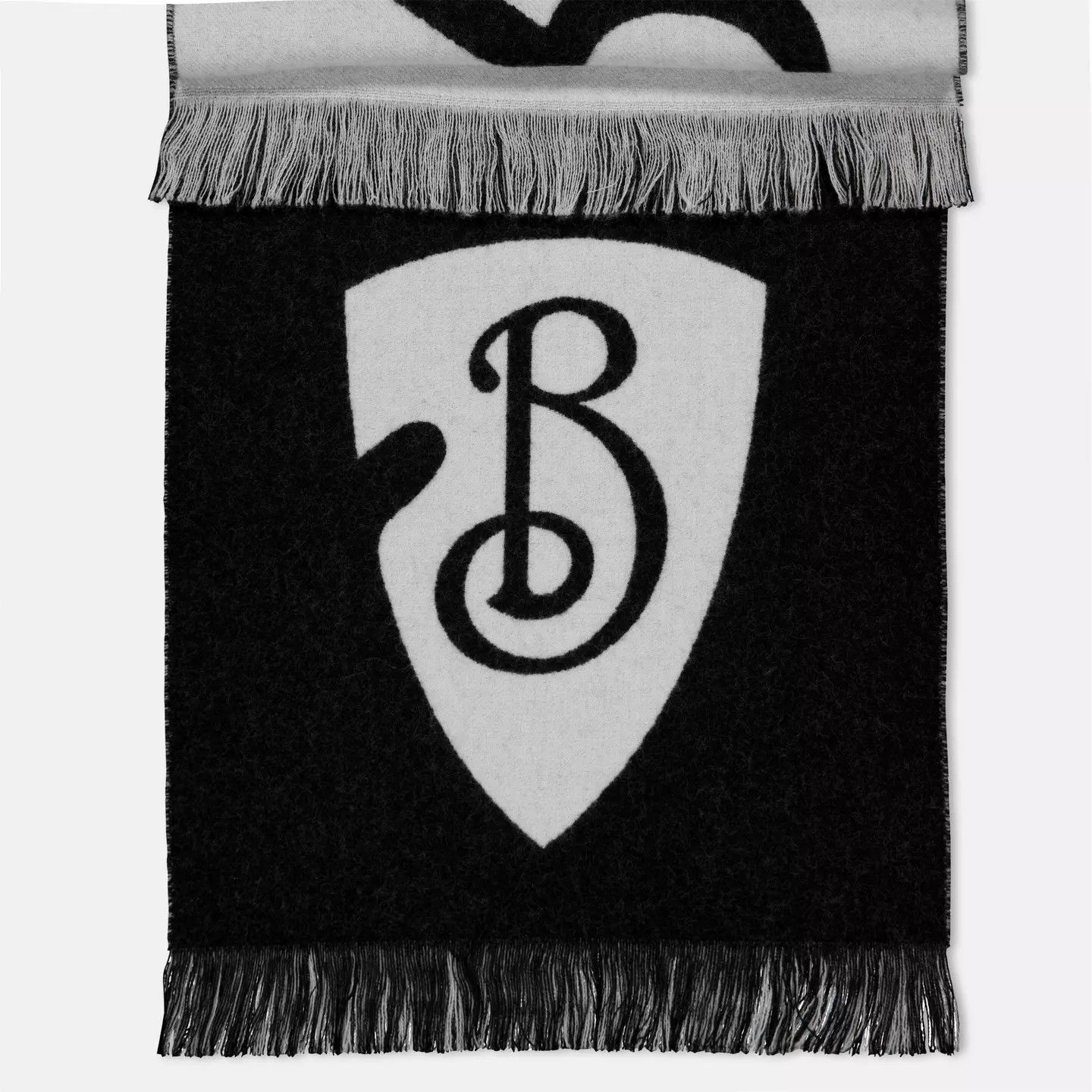 Burberry o1g2r1mq0426 Size: OS / Football Logo-Intarsia Scarf Size ONE SIZE - 3 Thumbnail