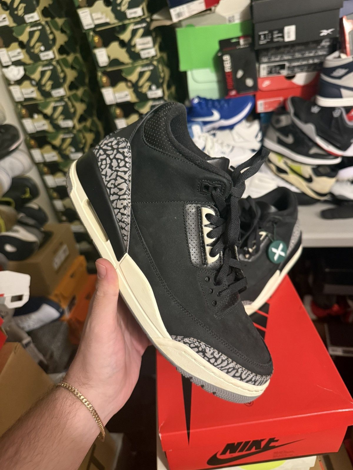Jordan Brand Jordan retro 3 off noir sz 11.5w/10m Size US 10 / EU 43 - 1 Thumbnail