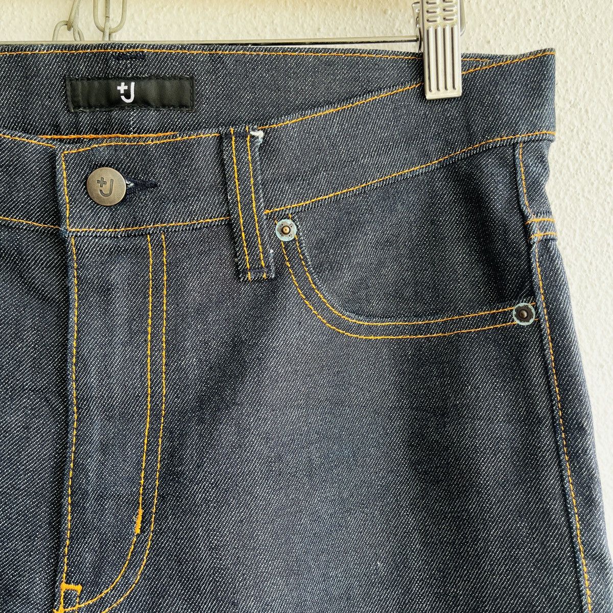 Raf Simons Grails Jil Sander Raf Simons Black Redline Selvedge Jeans Size US 31 - 8 Thumbnail