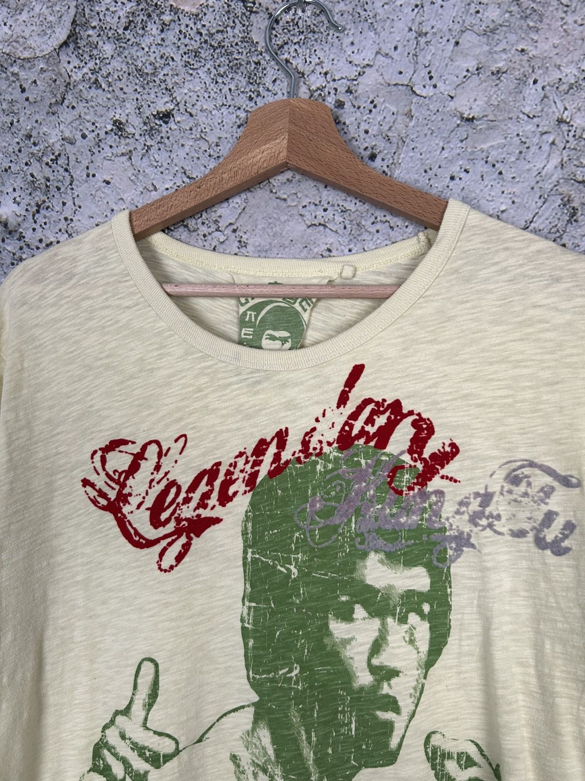 Vintage Vintage Bruce Lee Graphic Tee Movie Film Y2K 00s Hype Skate Size US L / EU 52-54 / 3 - 3 Thumbnail