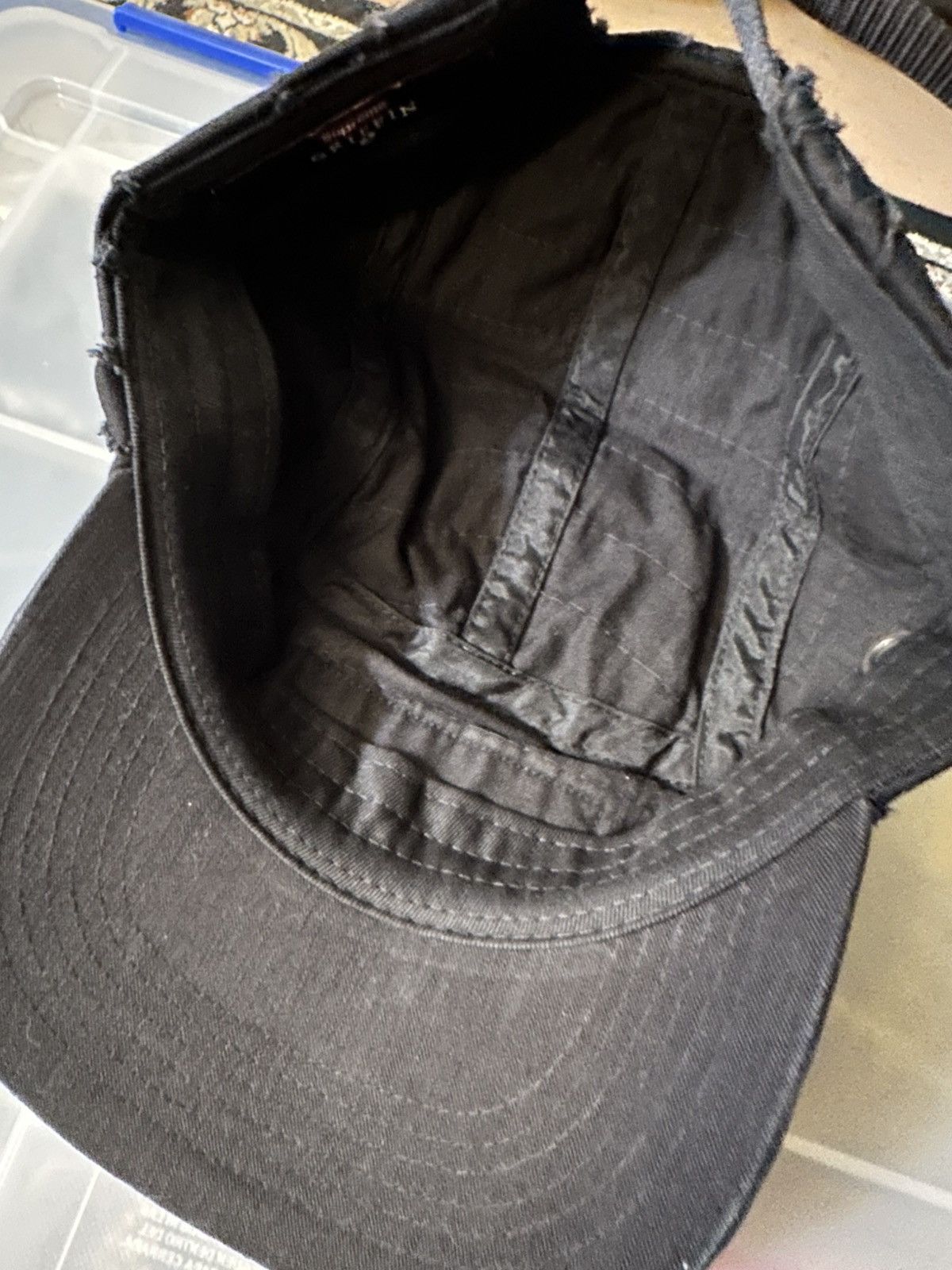 Griffin × Supreme Supreme/Griffin Camp Cap - Black Size ONE SIZE - 7 Thumbnail