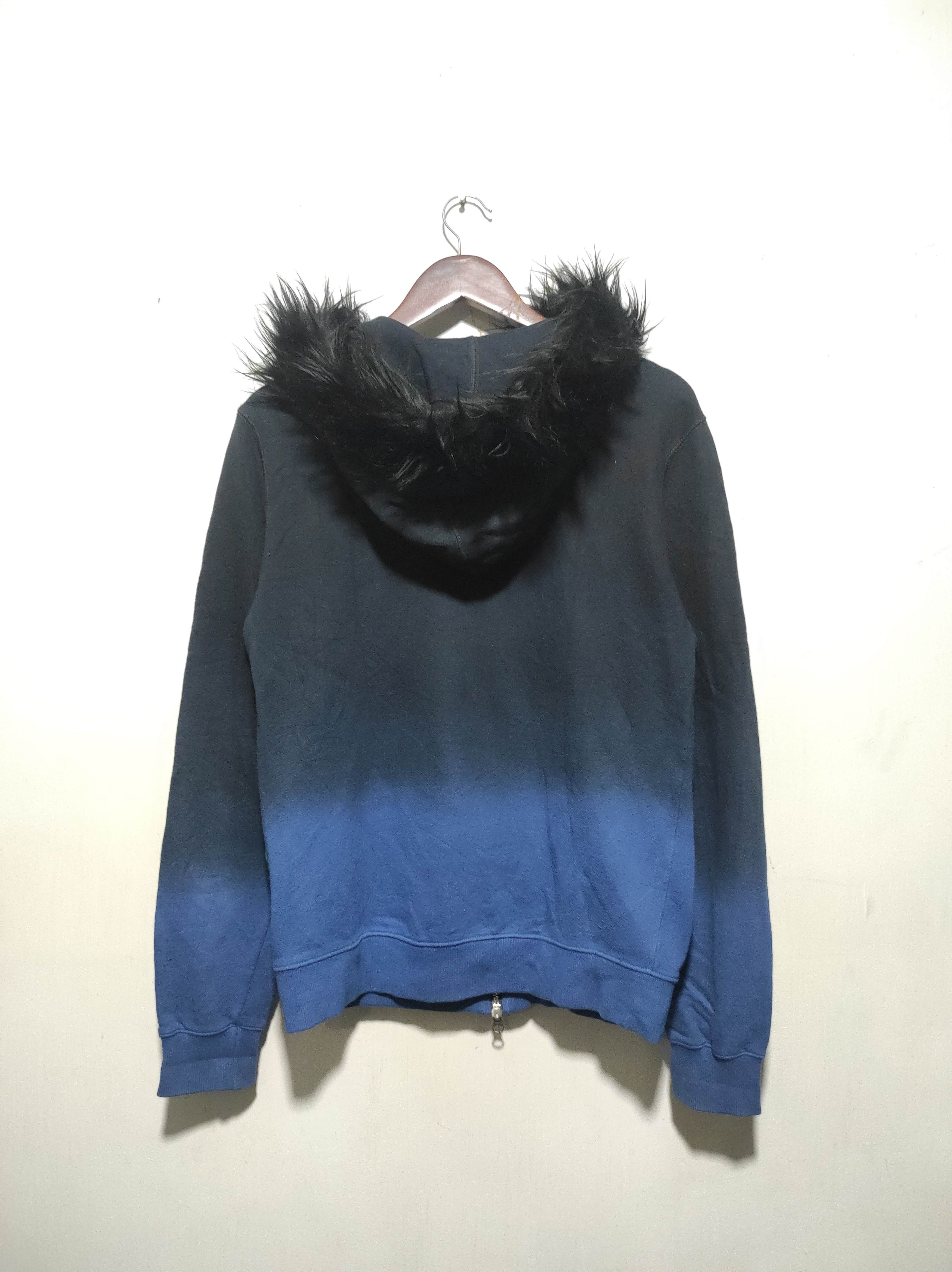 Hysteric Glamour Why Works Gradation Double Zipper Fur Hoodie LGB style Size US S / EU 44-46 / 1 - 10 Thumbnail