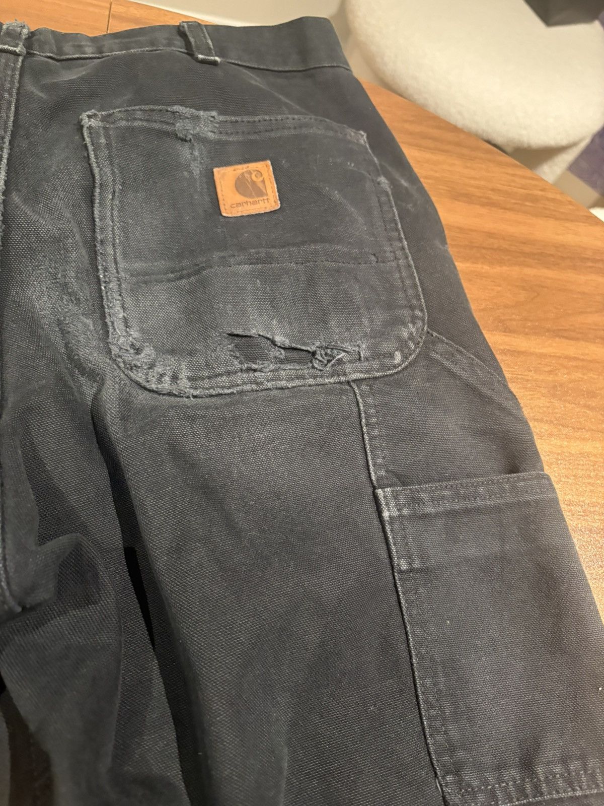 Carhartt B11BLK carhartt pants 32/20 Size US 32 / EU 48 - 6 Thumbnail