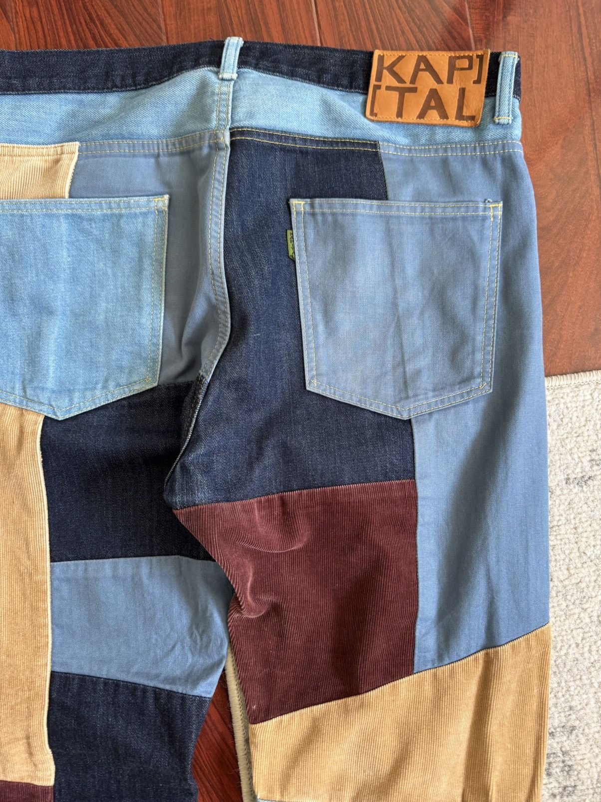 Kapital Hybrid pants patchwork by kapital Size US 34 / EU 50 - 8 Thumbnail