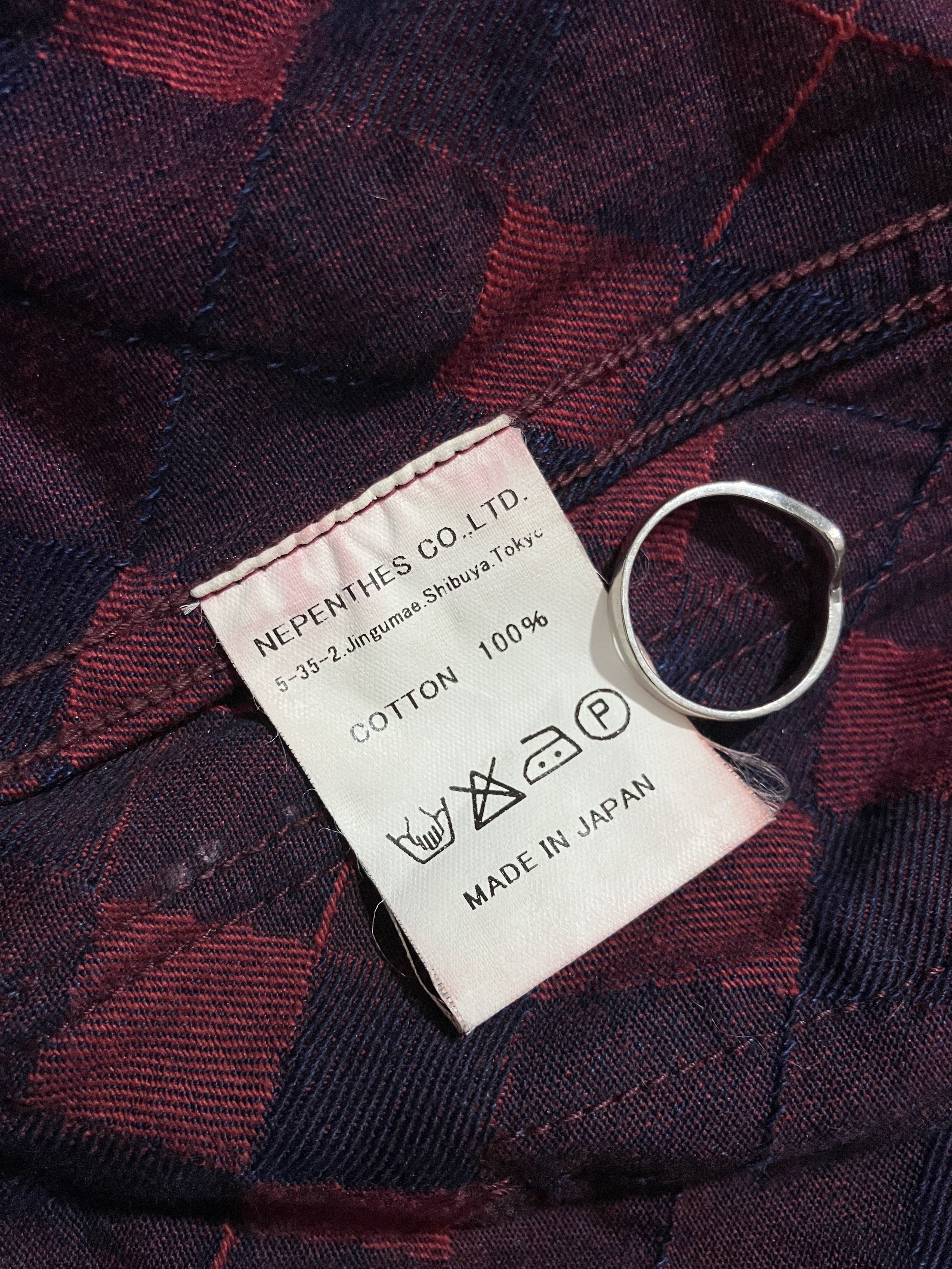 Nepenthes Nephentes argyle pattern drizzler jacket Size US M / EU 48-50 / 2 - 6 Thumbnail
