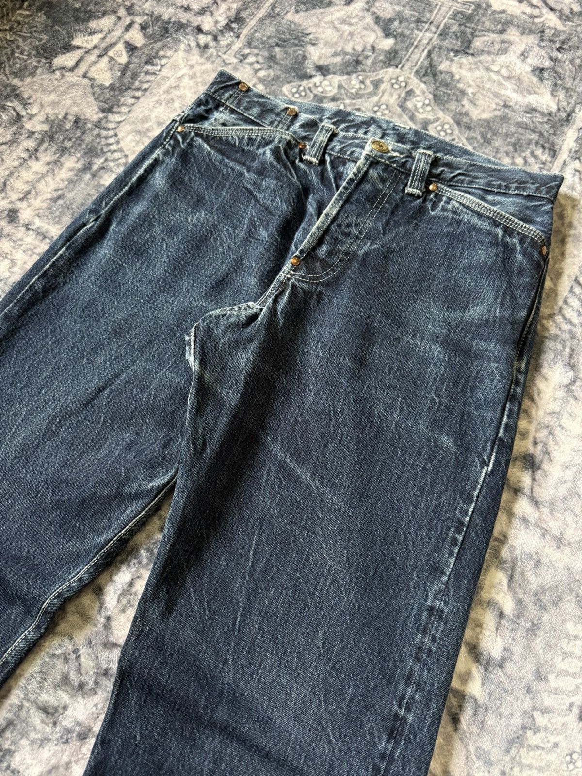 Indigo × Tender Co. Tender Co. Type 130 Pocket Mouth lining Selvage Jeans Size US 30 / EU 46 - 6 Thumbnail