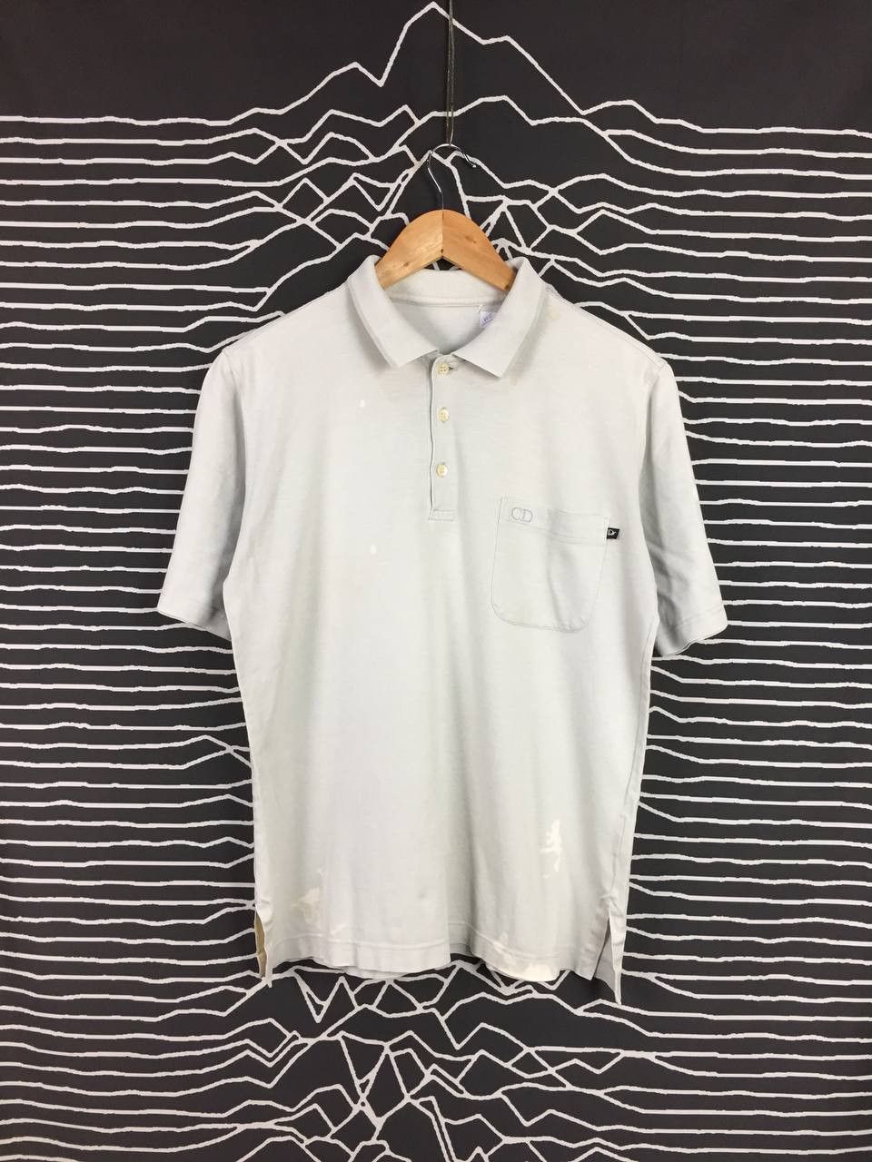 Christian Dior Monsieur Vtg 90s Christian Dior Essential Pocket Polo Tee Size US M / EU 48-50 / 2 - 1 Thumbnail