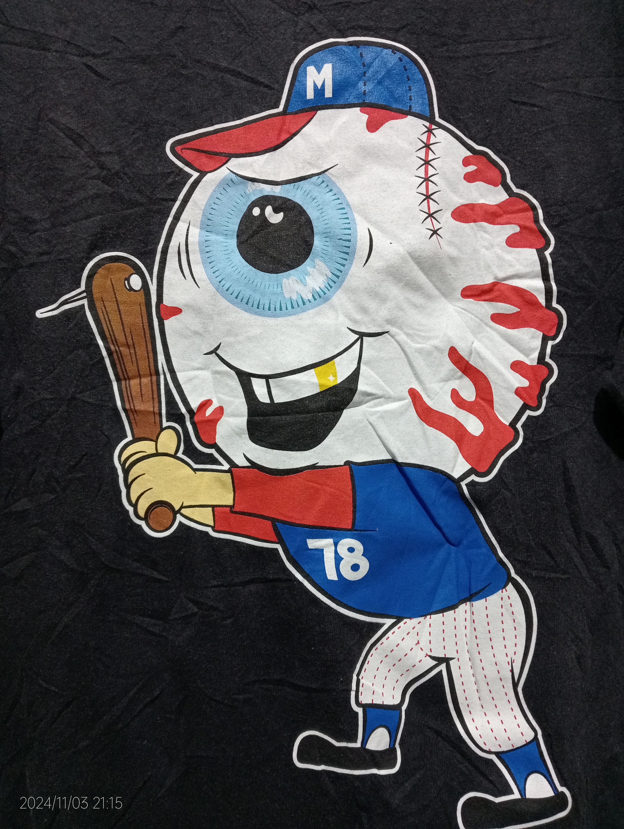 Mishka Vintage Mishka NYC MNWKA Baseball Tee USA Very Rare Size US M / EU 48-50 / 2 - 4 Thumbnail