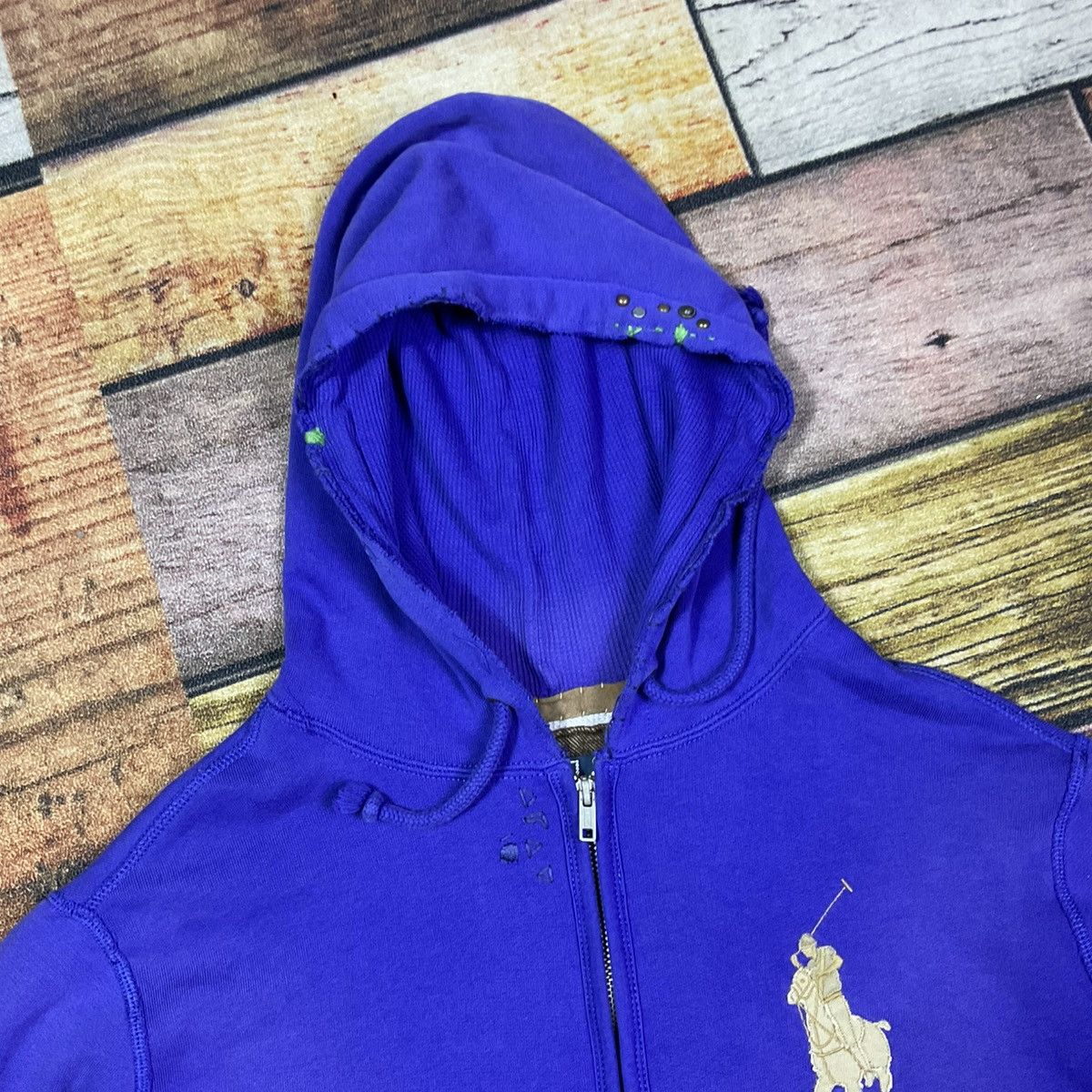 Polo Ralph Lauren Polo Ralph Lauren vintage big pony zip-up hoodie Size US S / EU 44-46 / 1 - 2 Thumbnail