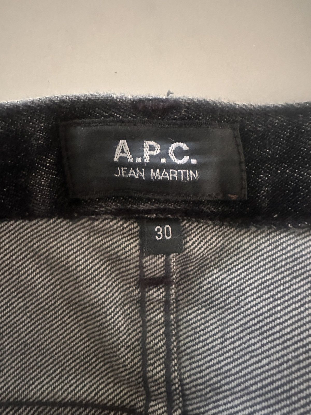 A.P.C. APC black martin jean Size US 30 / EU 46 - 3 Thumbnail