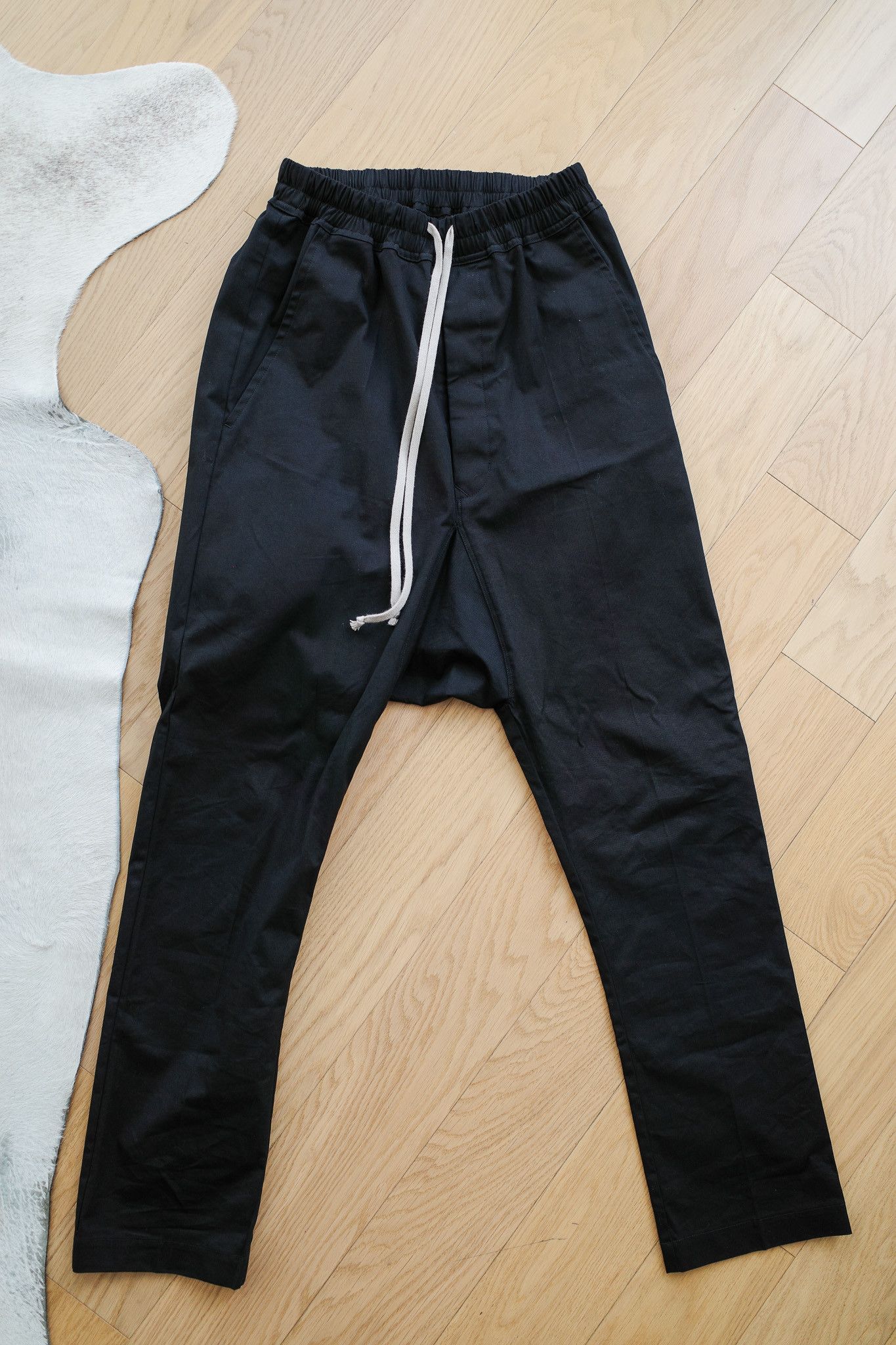 Rick Owens Hollywood Drawstring Long Trousers S/S 25 Size US 28 / EU 44 - 3 Thumbnail