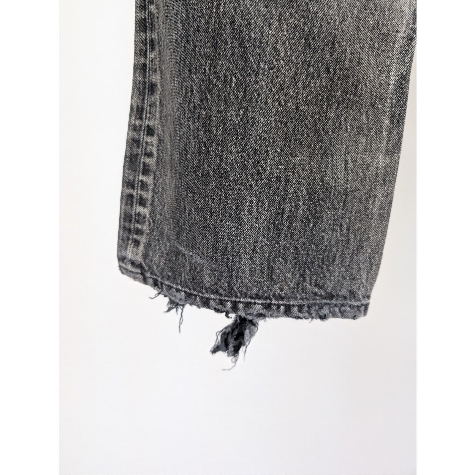 Balenciaga o1rshd1 Organic Japanese Medium Fit Pants in Eco Black Size US 30 / EU 46 - 9 Thumbnail