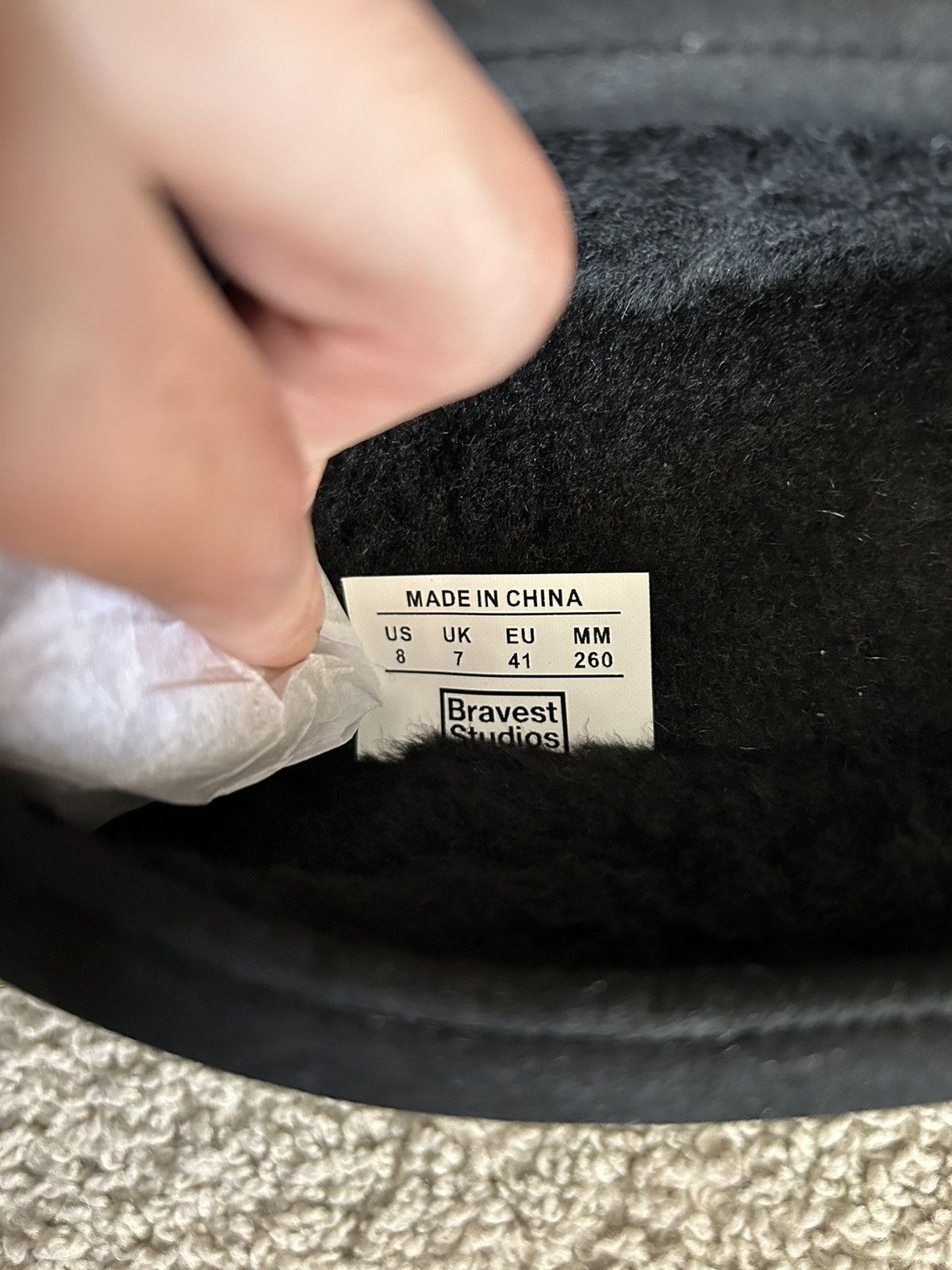 Bravest Studios Bravest Studios Skull Slippers Size 8 Size US 8 / EU 41 - 7 Thumbnail