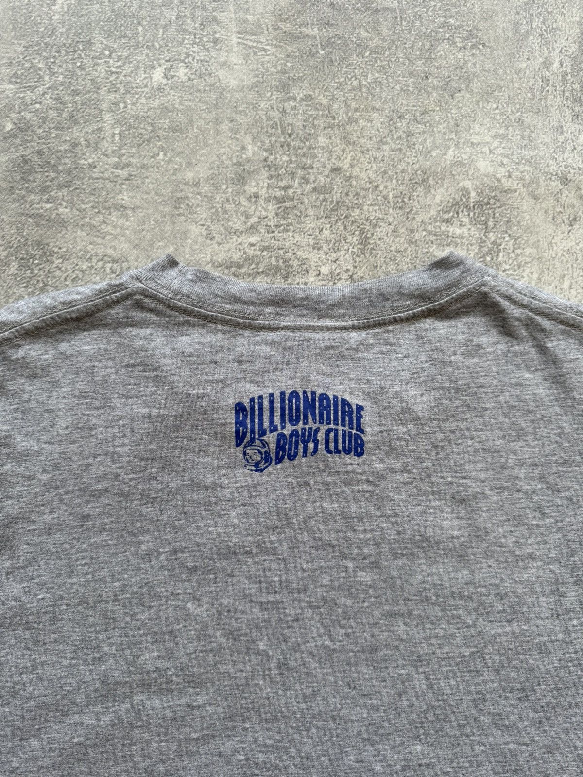 Billionaire Boys Club × Vintage Billionaire Boys Club Big B Gray T Shirt BBC Size US XL / EU 56 / 4 - 4 Thumbnail