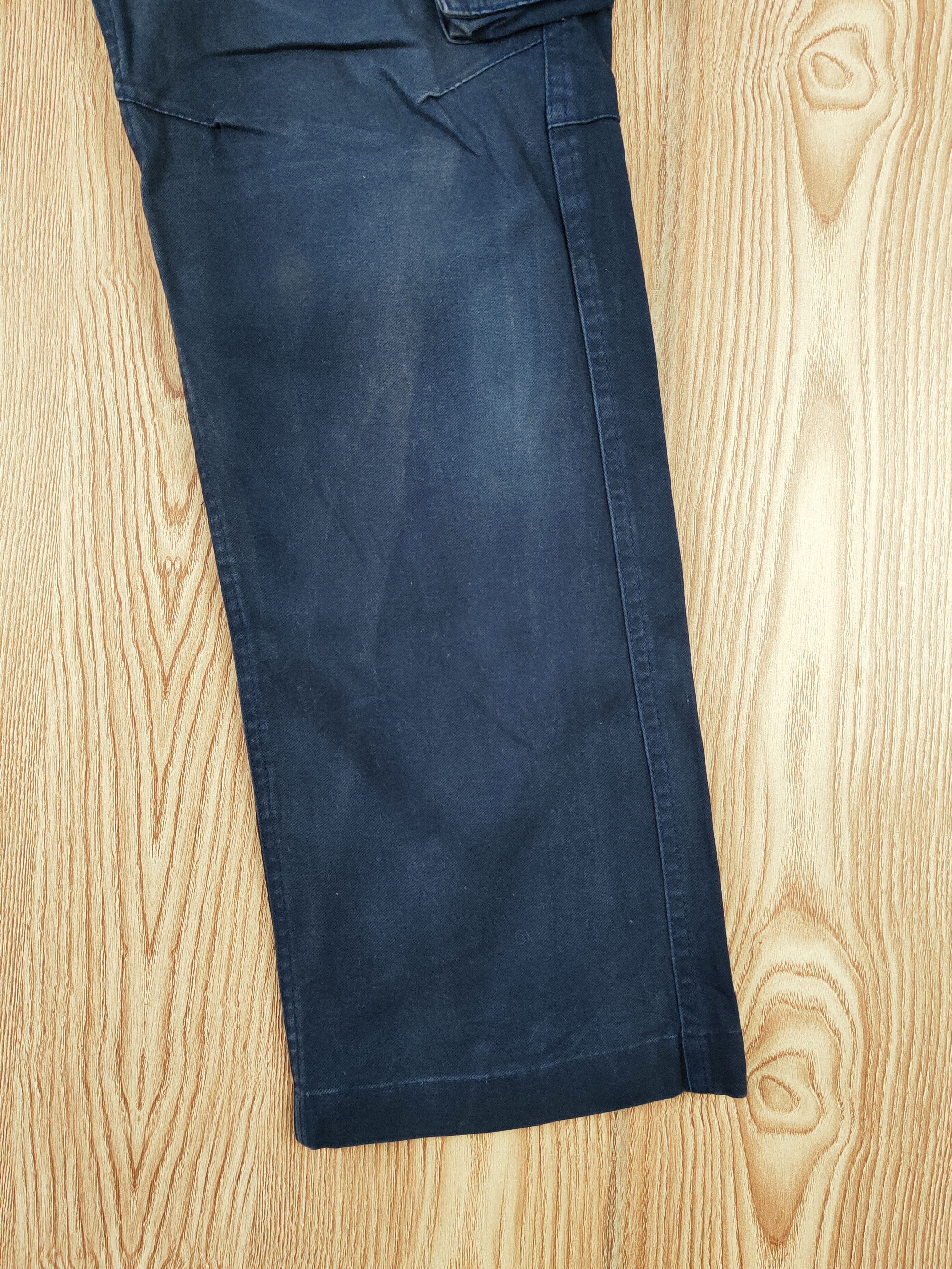 Japanese Brand Geride Dark Blue Multipocket Tactical Cargo Pants #S2788 Size US 31 - 6 Thumbnail
