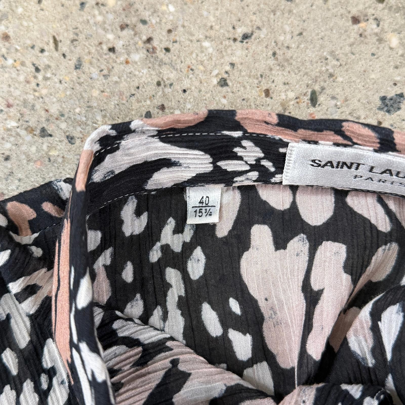 Saint Laurent Paris Saint Laurent Cheetah Shirt Size US M / EU 48-50 / 2 - 7 Thumbnail