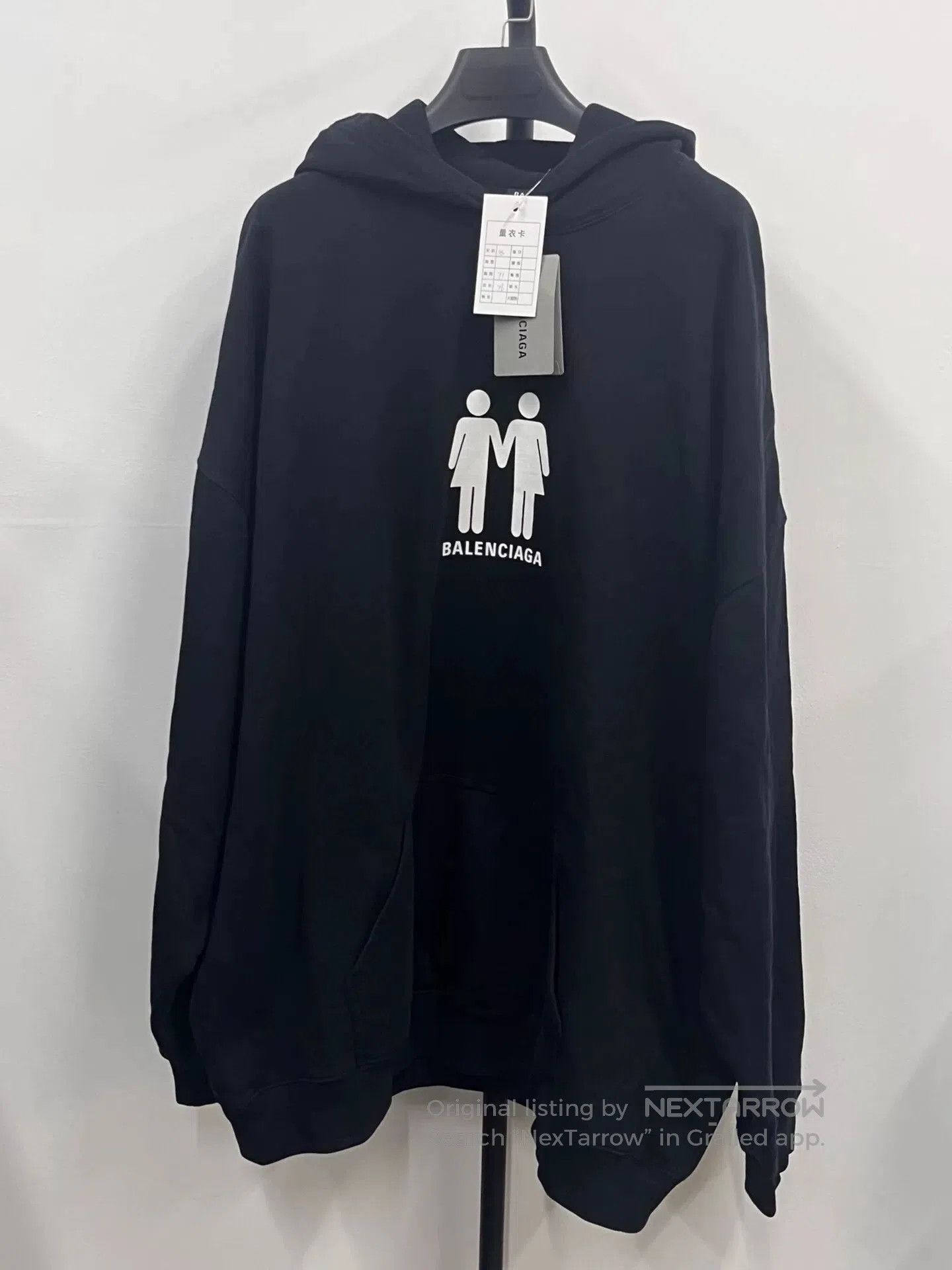 Balenciaga balenciaga flags logo printed hoodie. Size US XS / EU 42 / 0 - 1 Thumbnail