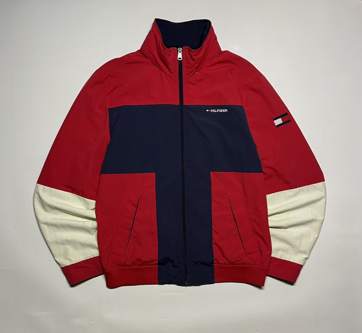 Tommy Hilfiger × Vintage Tommy HiIfiger C88-78B7996 speelout sportwear windbreaker Size US M / EU 48-50 / 2 - 1 Thumbnail