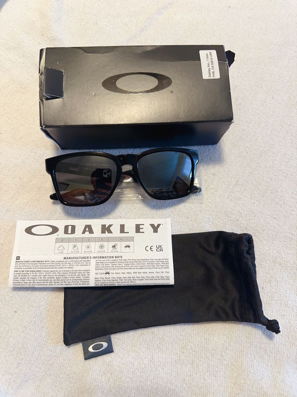 Oakley Oakley 9272-02 Catalyst® Low Bridge Fit one size sunglasses Size ONE SIZE - 11 Thumbnail