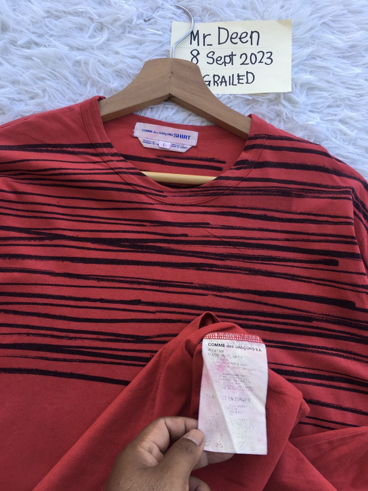 Comme des Garcons Rare Vintage Comme Des Garcons Longsleeve Shirt Size US M / EU 48-50 / 2 - 13 Thumbnail