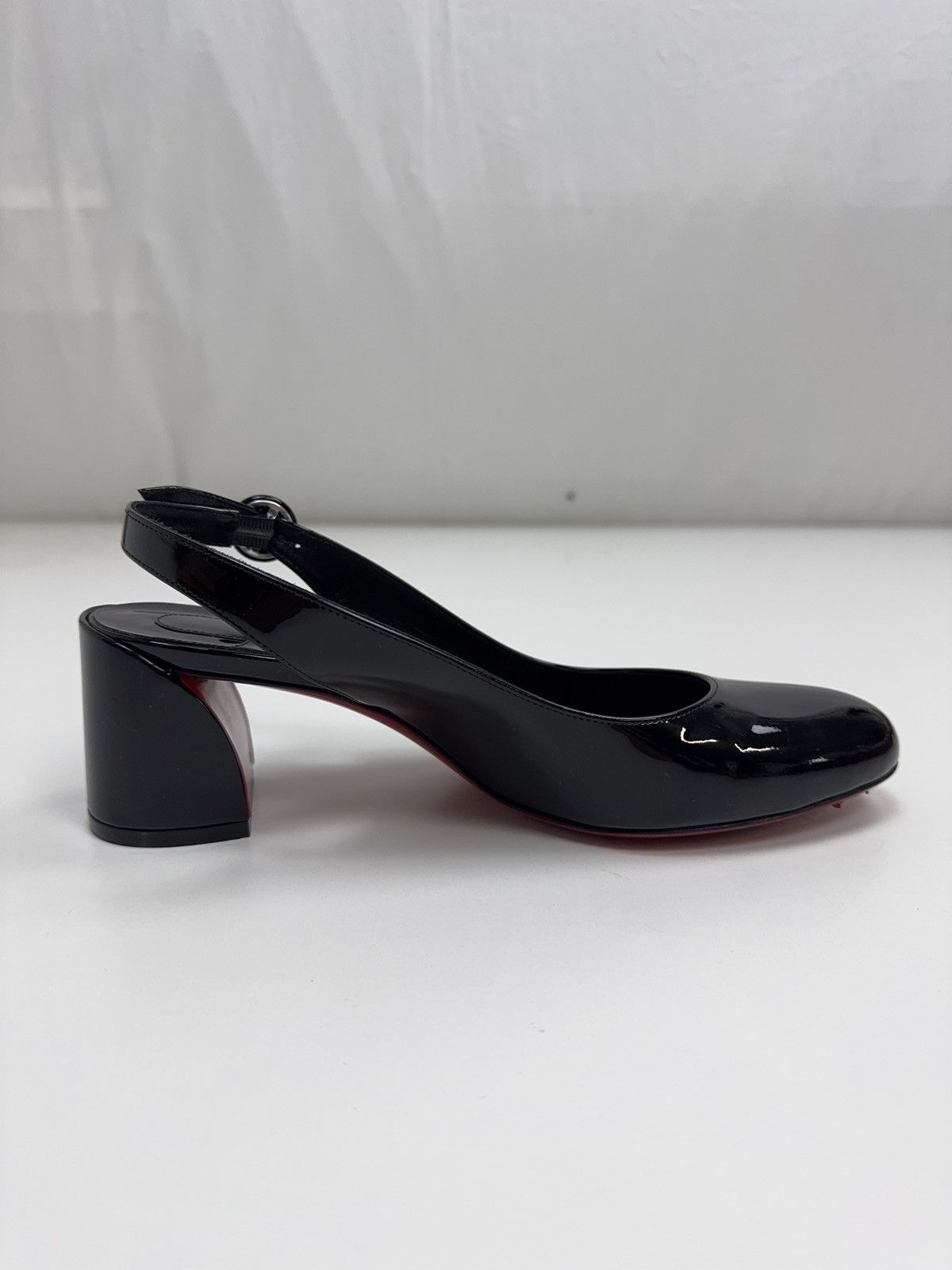 Christian Louboutin Christian Louboutin So Jane Sling 55 Patent Leather Size US 7 / IT 37 - 7 Thumbnail