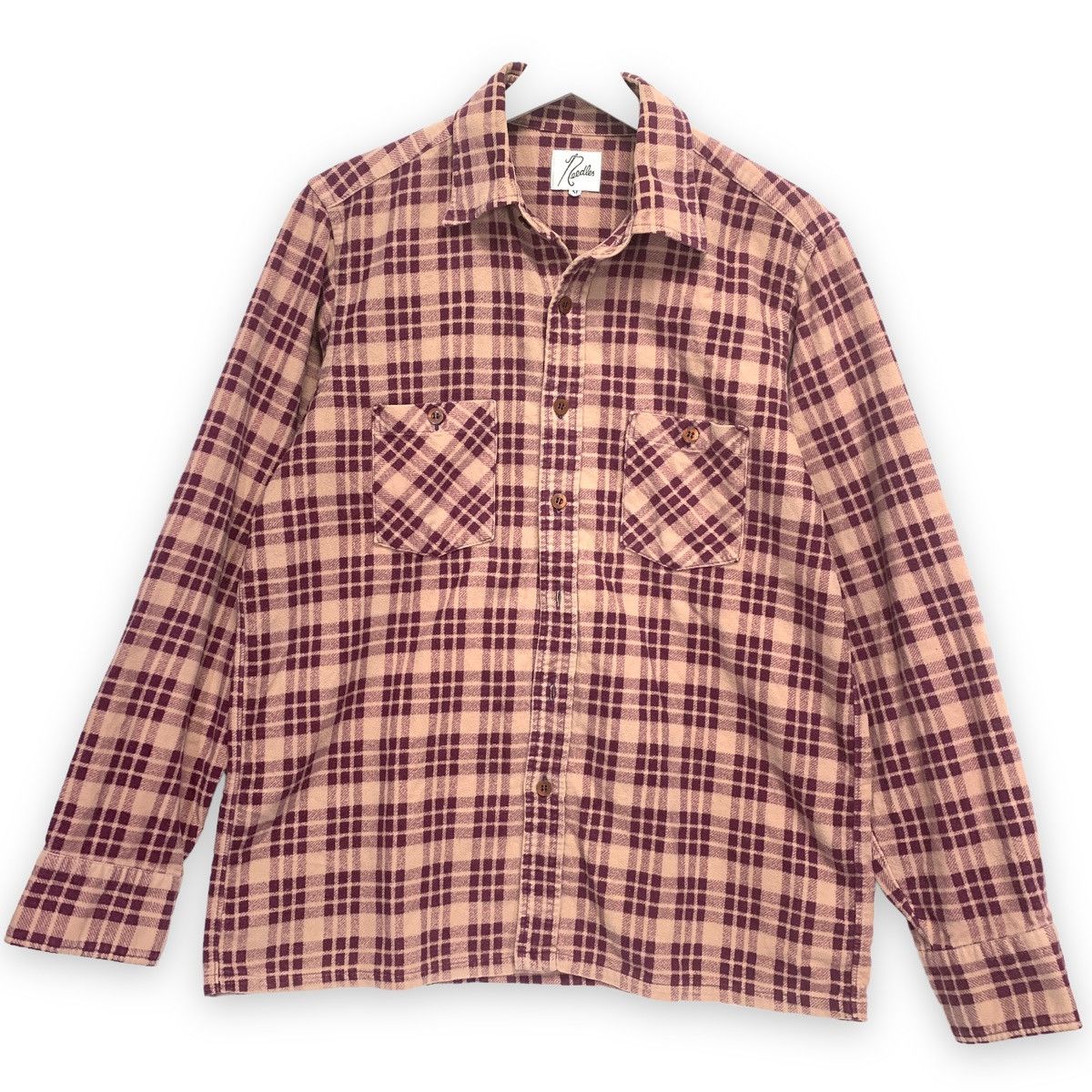 Needles NEEDLES PLAID FLANNEL BD SHIRT Size US M / EU 48-50 / 2 - 1 Thumbnail