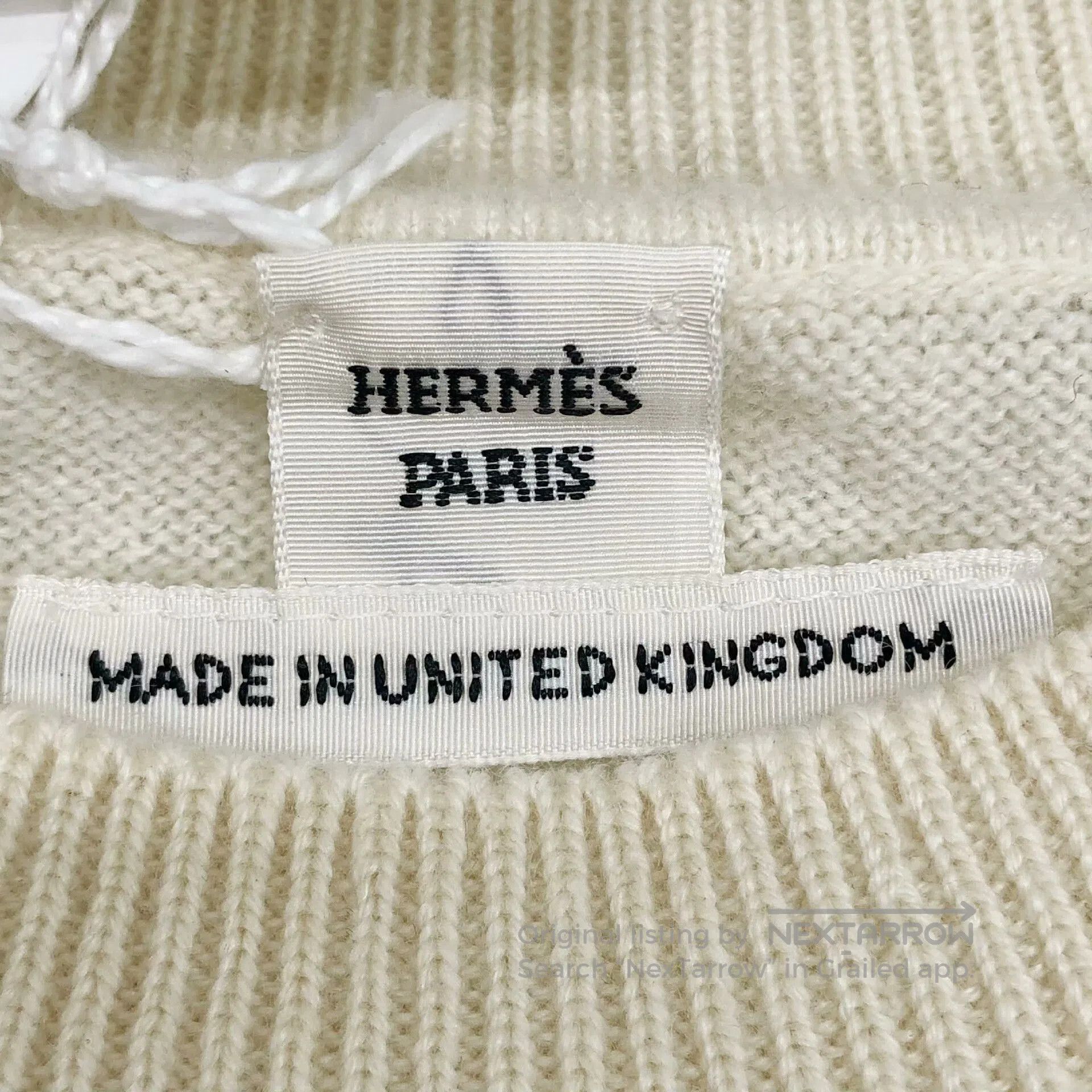 Hermes Hermes 100% Cashmere Knit Short Sleeve T-shirt. Size US S / EU 44-46 / 1 - 3 Thumbnail