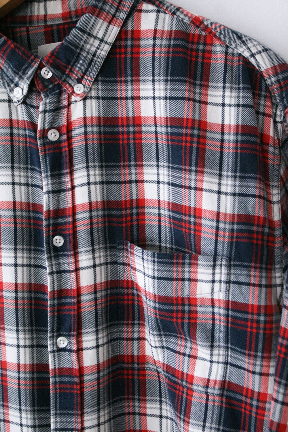 Acne Studios Acne Studios Pop Classics Checked Cotton Grunge Shirt Size US L / EU 52-54 / 3 - 3 Thumbnail