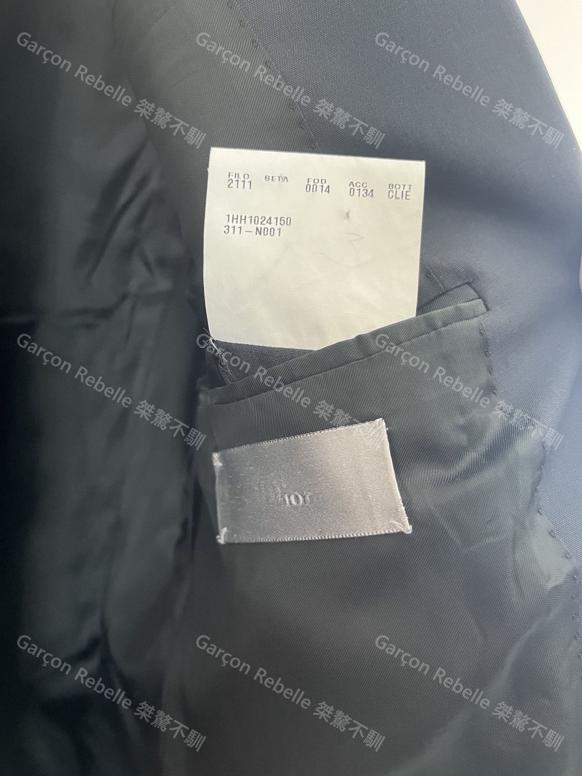 Hedi Slimane Dior Homme Hedi Slimane 01aw 01fw Runway Blazer Size 50R - 4 Thumbnail