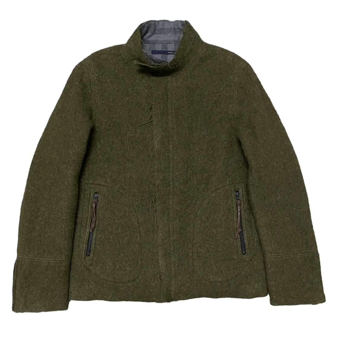 Japanese Brand Vintage Japanese Irich Wool Jacket Removable Lining Size US L / EU 52-54 / 3 - 2 Thumbnail