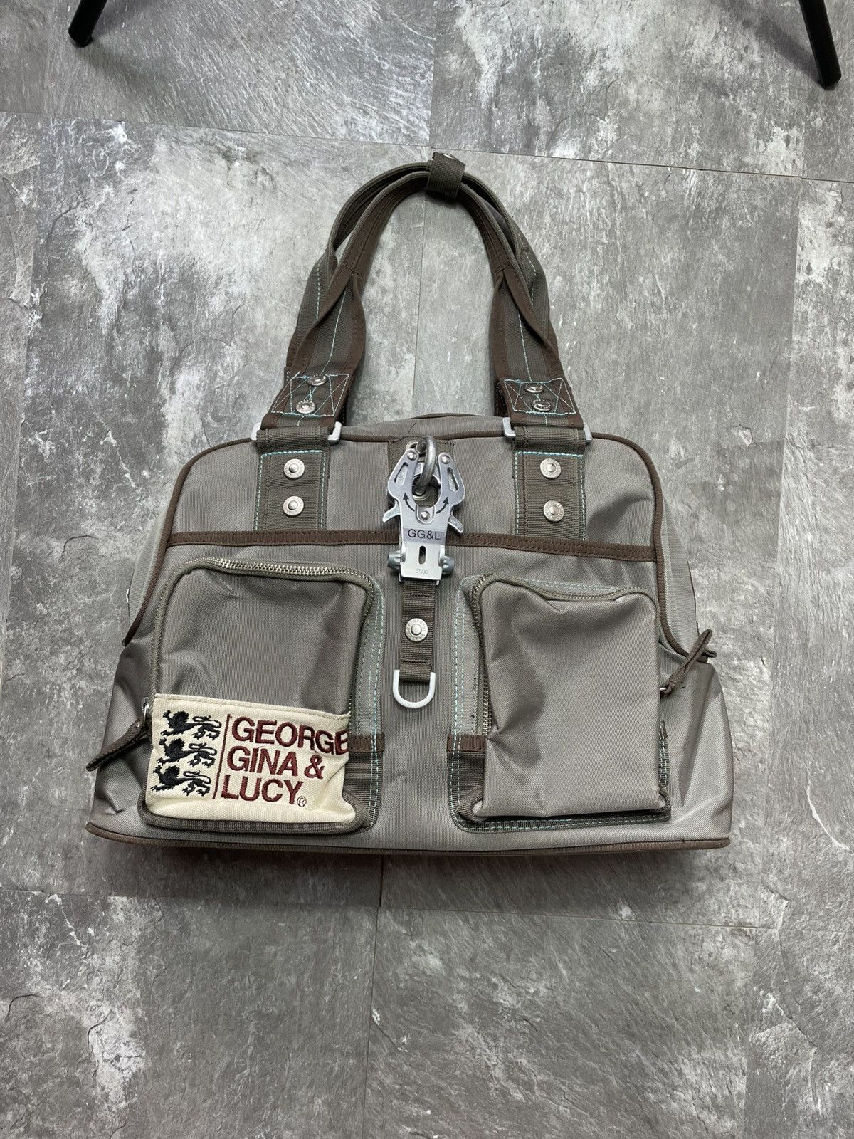George Gina & Lucy Vintage George Gina & Lucy Shanghai Hotel Handbag GGL Rare Size ONE SIZE - 1 Thumbnail