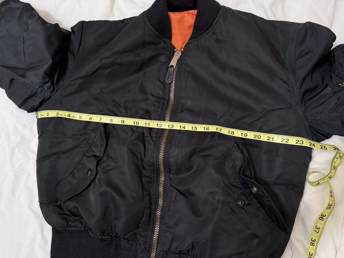 Vintage Vintage 90s Alpha Industries Bomber Made in USA Size US M / EU 48-50 / 2 - 9 Thumbnail