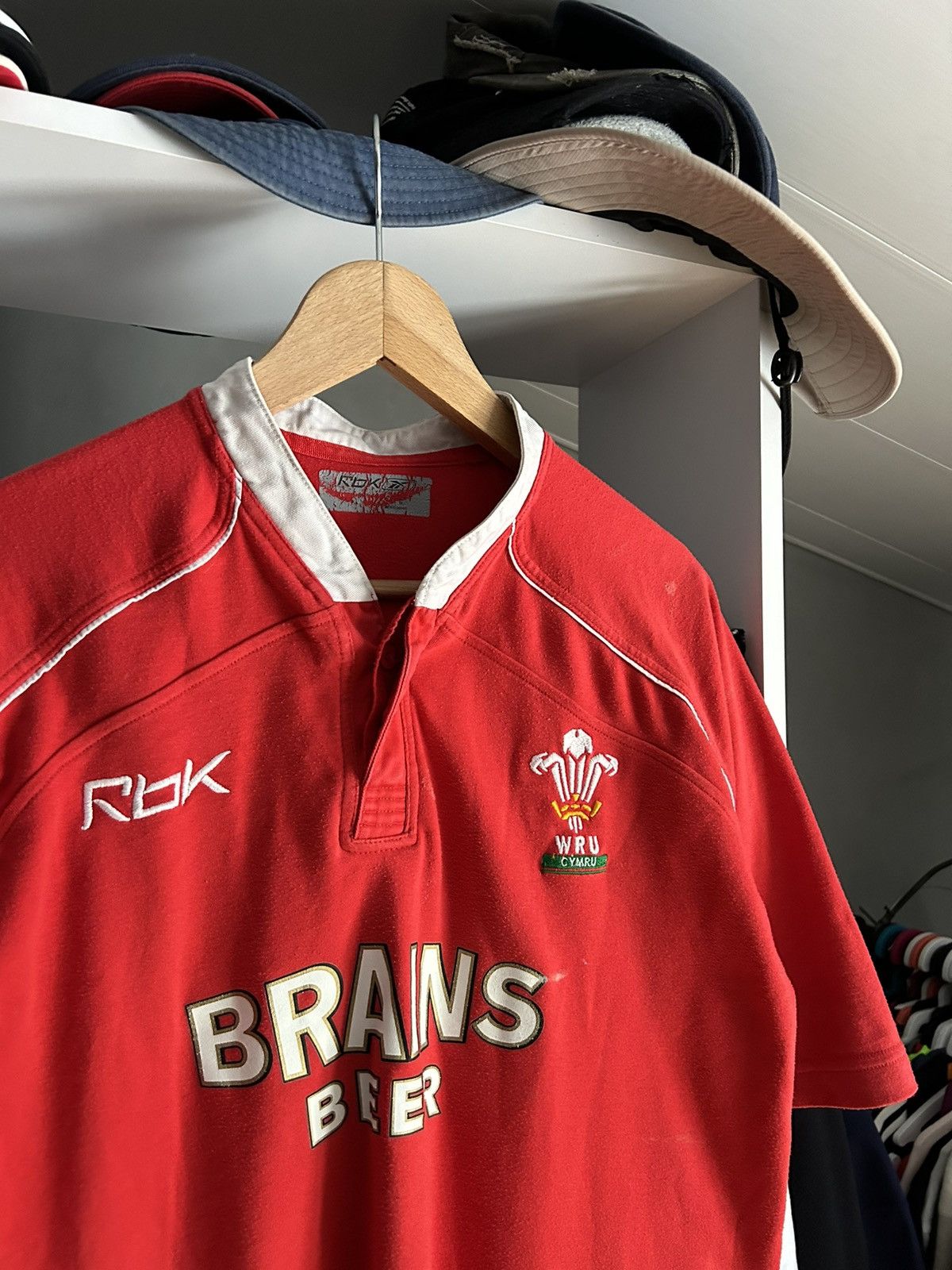 Reebok × Vintage Vintage Wales Rugby Reebok 2002/2004 Jersey shirt Size US M / EU 48-50 / 2 - 2 Thumbnail