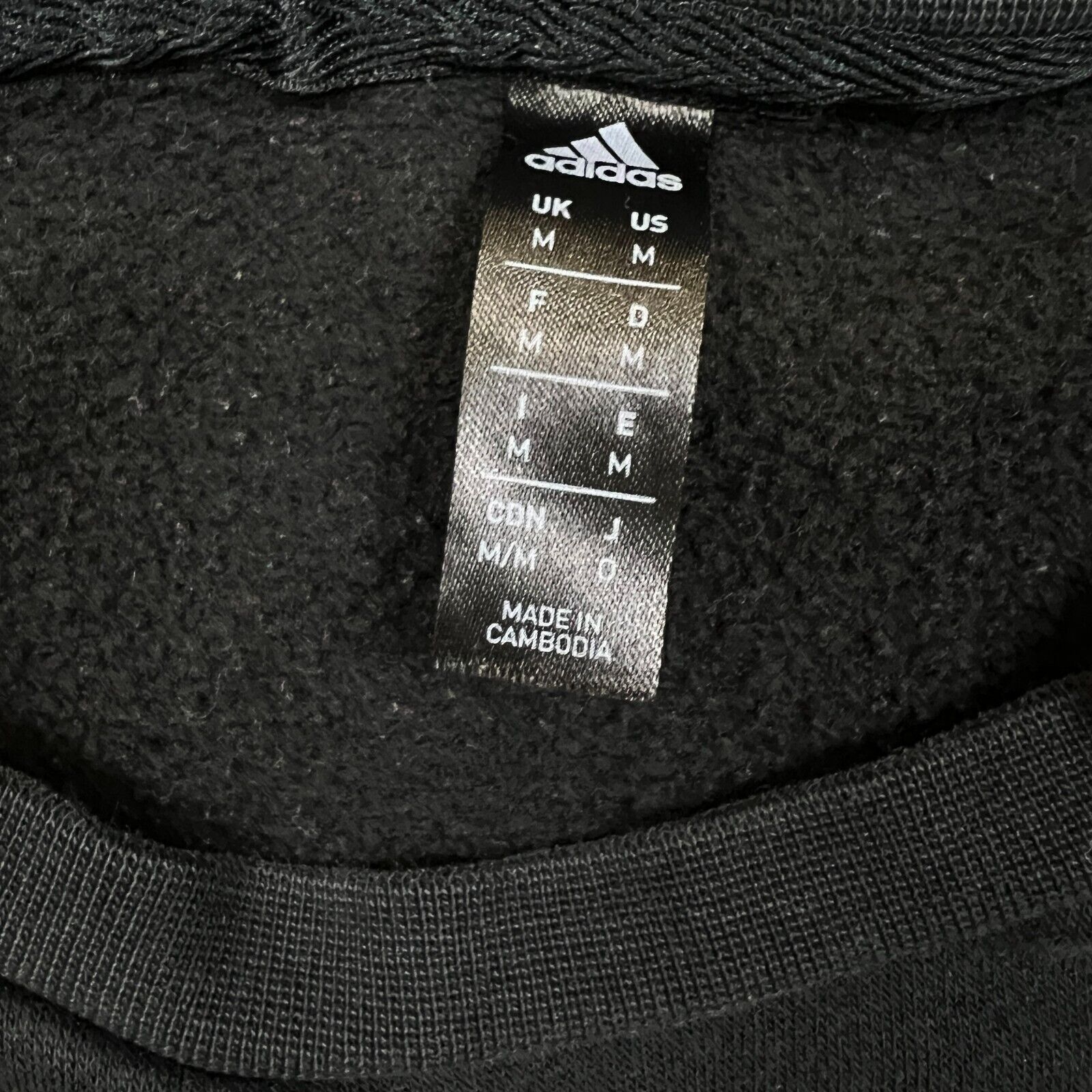 Adidas × Vintage Adidas Sweatshirt Medium Essential Stripe Spell Out Crewneck Size US M / EU 48-50 / 2 - 4 Thumbnail
