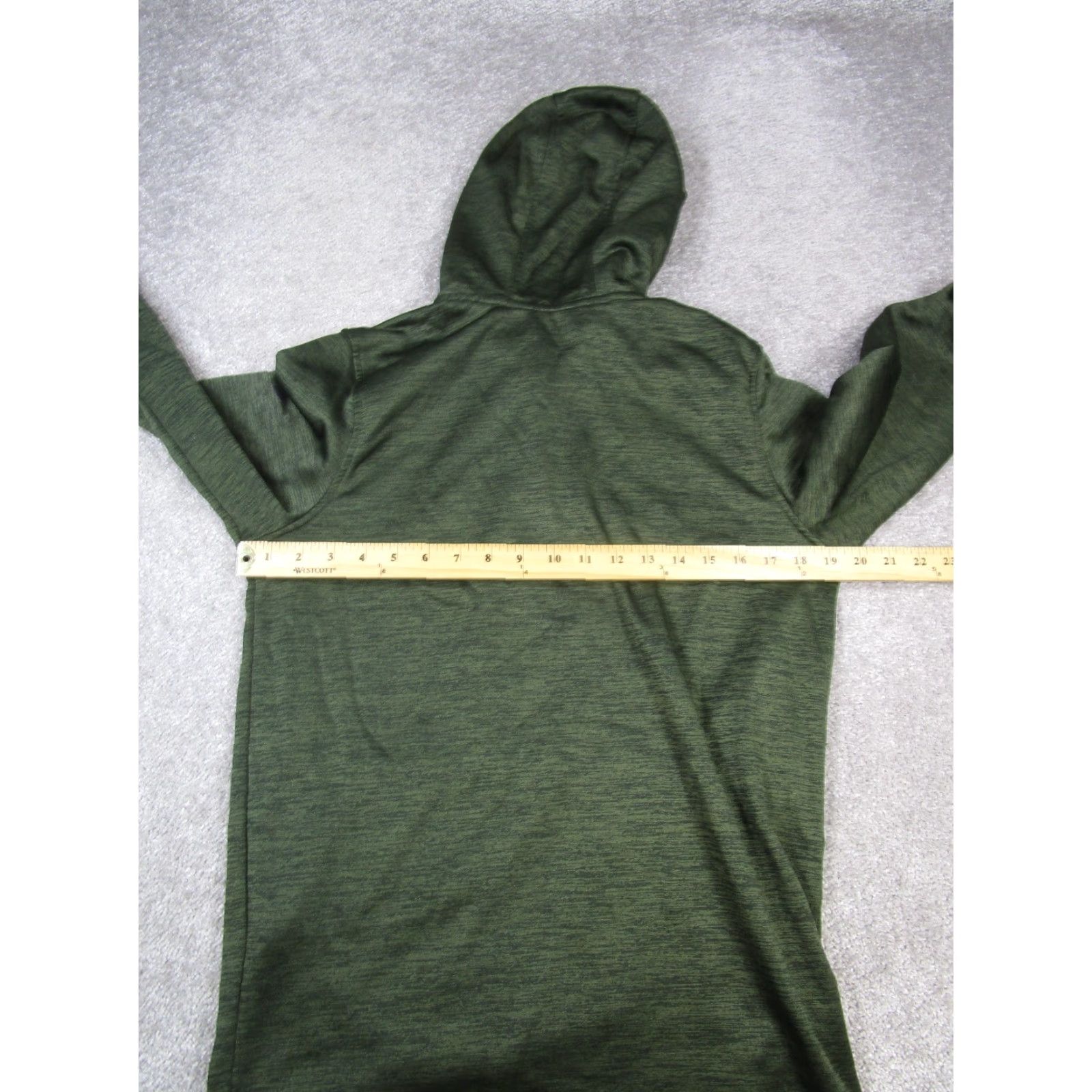 Under Armour Under Armour Hoodie Mens Small Green Cold Gear Running Quarter Zip Shirt Size US S / EU 44-46 / 1 - 5 Thumbnail