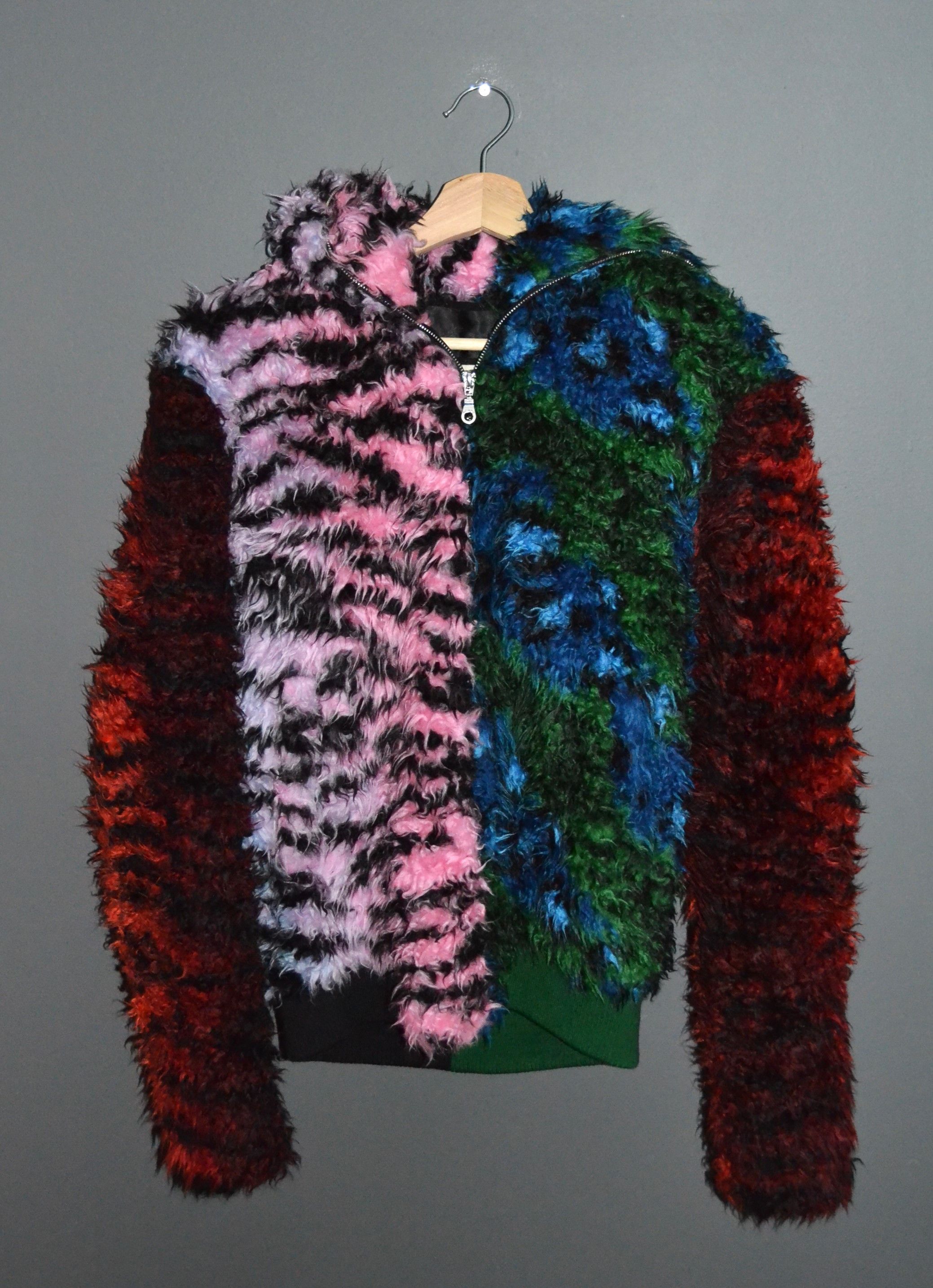 H&M × Kenzo Kenzo x H&M SS16 Full Zip Fur Tiger Fleece Hooded Jacket Size US S / EU 44-46 / 1 - 3 Thumbnail